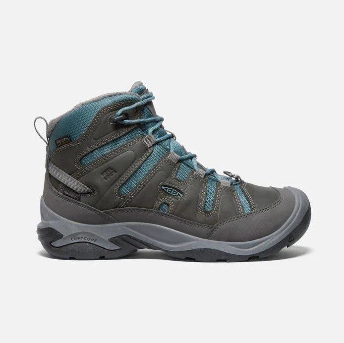 KEEN Circadia Mid Polar Waterproof Hiking Boots for Women - Comfortable & Durable Outdoor Shoes for Hiking, Camping & Winter Adventures