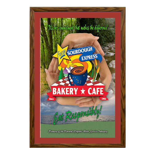 24x24 Designer Wood Snap Frames for Posters - 2 Wide Matboard Included - Perfect for Home Decor, Office Displays & Art Gallery Exhibitions