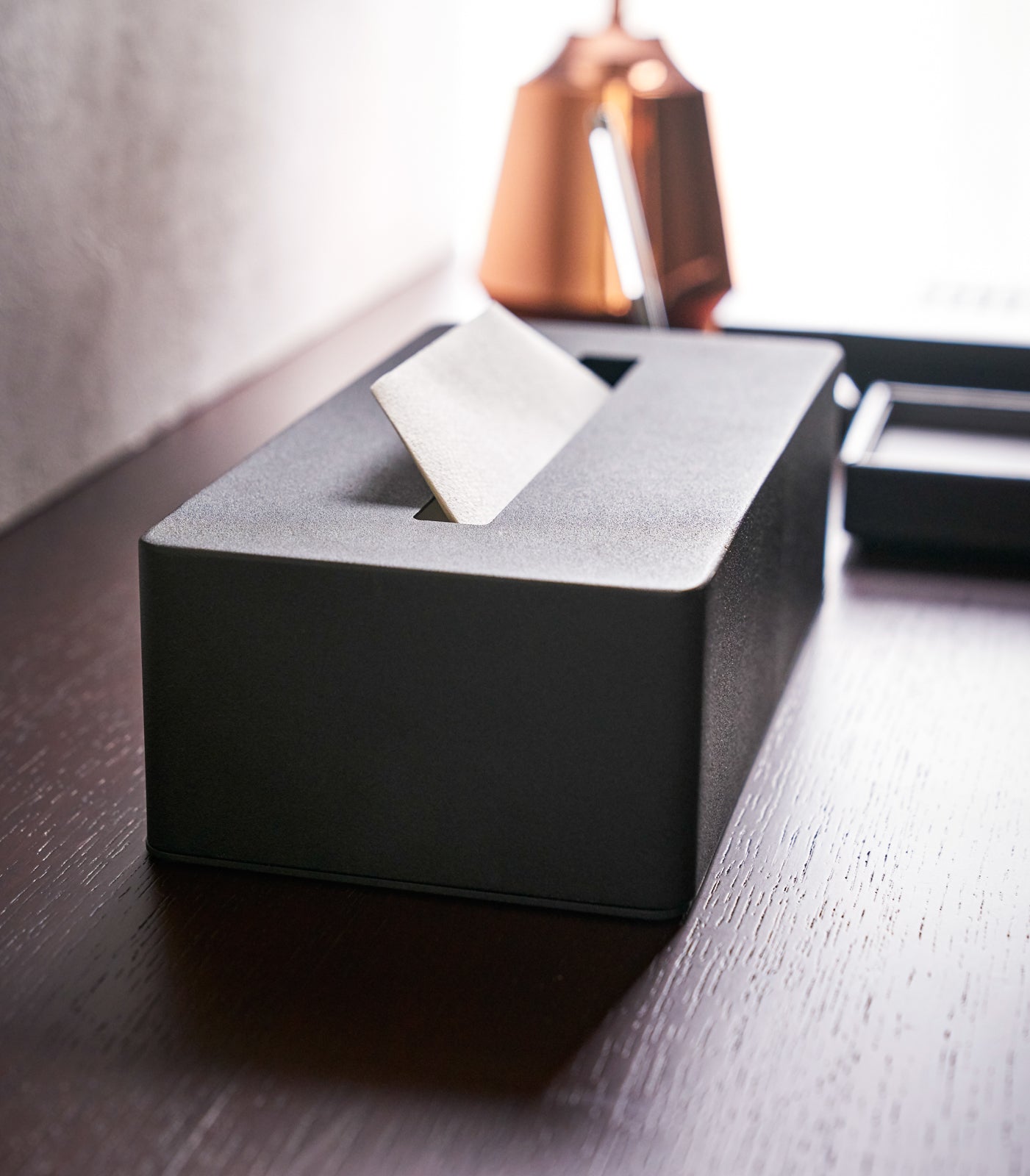 Premium Stainless Steel Tissue Box Cover - Elegant Home & Office Desk Organizer for Facial Tissues | Perfect for Living Room, Bedroom, Bathroom Decor
