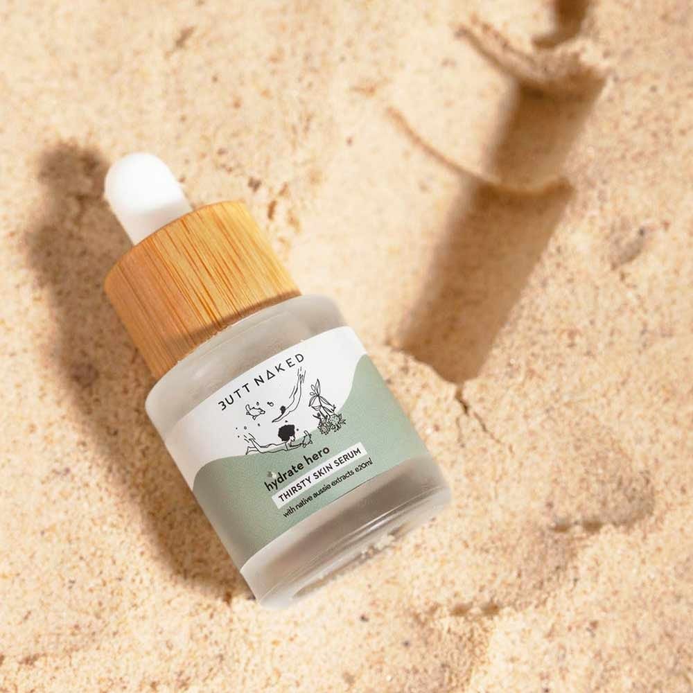 Butt Naked Hydrate Hero Serum 20ml - Hydrating Facial Serum for Glowing Skin | Perfect for Daily Skincare Routine & Anti-Aging Treatment