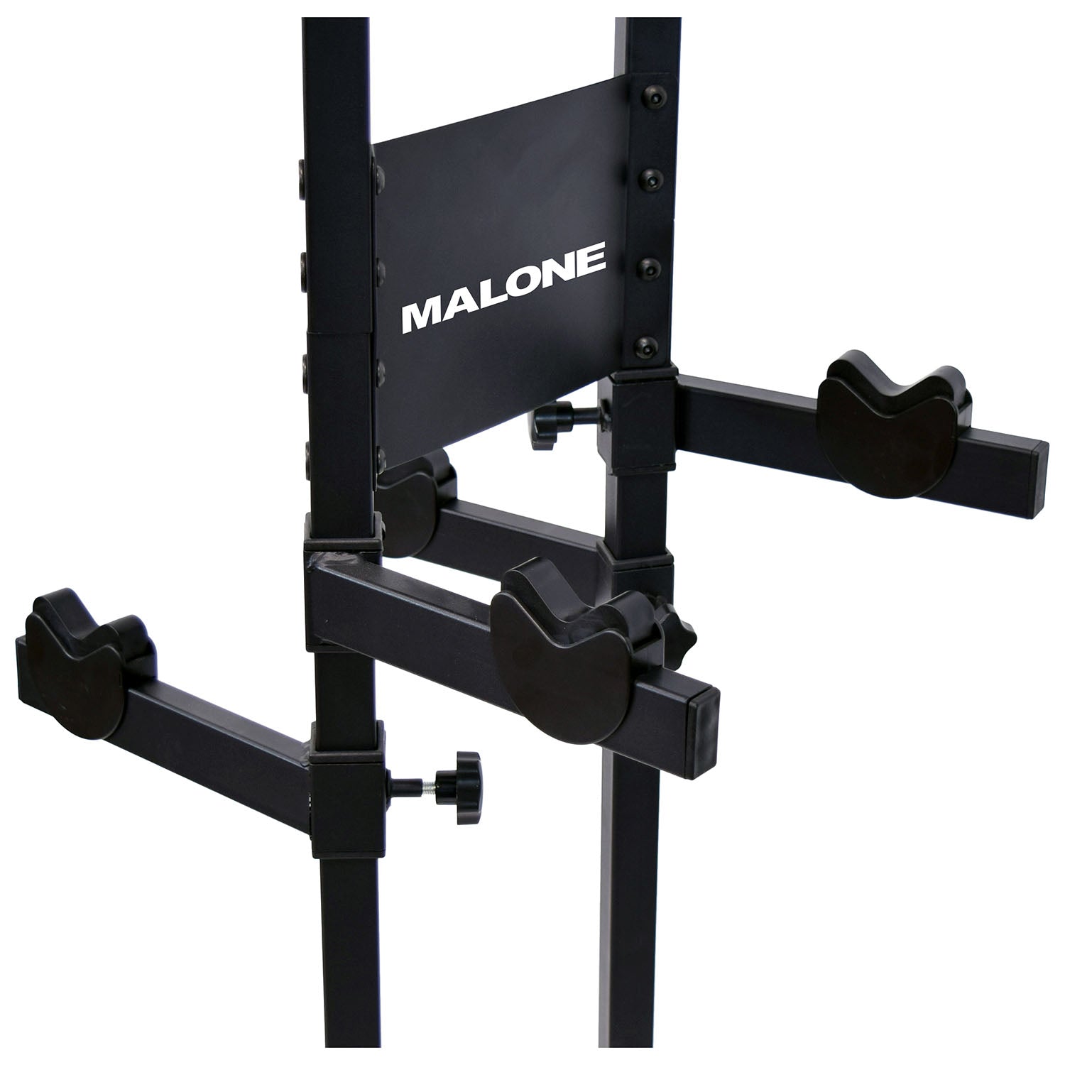 Malone GrandStand 4 Bike Free Standing Storage Rack - Heavy Duty Bike Stand for Garage, Basement & Outdoor Use - Secure Bicycle Organizer for Mountain, Road & Kids Bikes