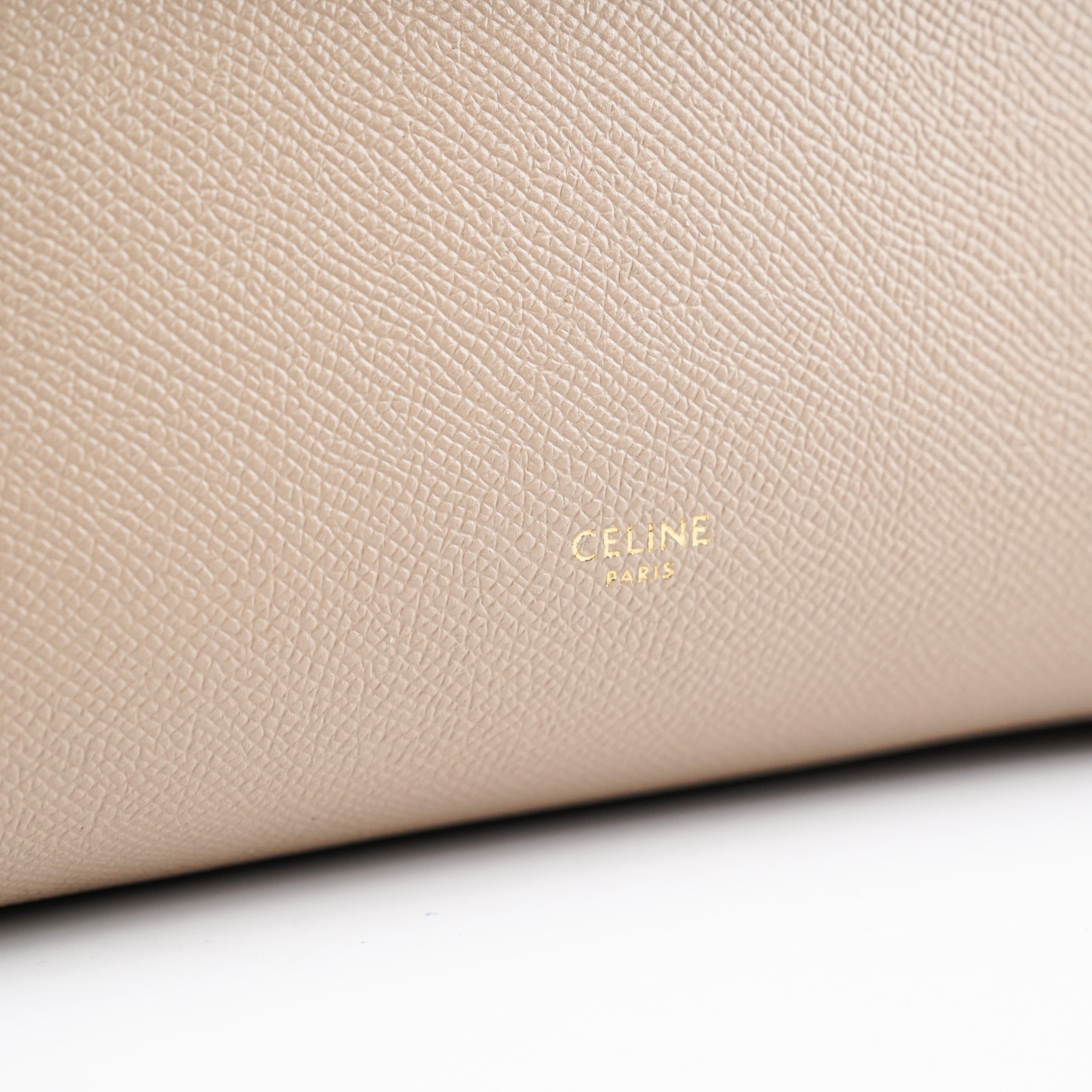 Celine Micro Belt Bag in Beige | Luxury Crossbody Handbag for Women | Perfect for Work, Travel & Everyday Use