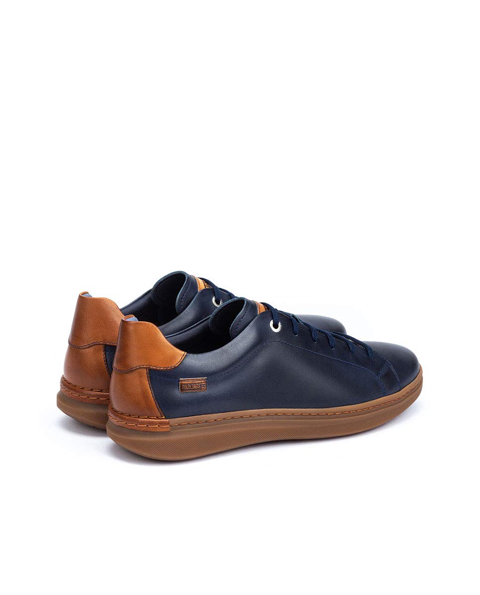 PIKOLINOS Men's Leather Sneakers - Comfortable & Stylish Casual Shoes for Walking, Travel & Everyday Wear