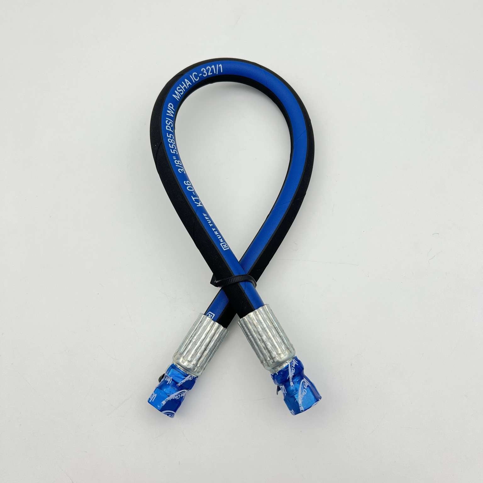Bobcat 773 Hydraulic Hose Replacement for Right/Left Loader Lift Cylinder Bore End - Serial Number Group 3 #8 - Compatible with Skid Steer Loaders, Construction & Farm Equipment Maintenance