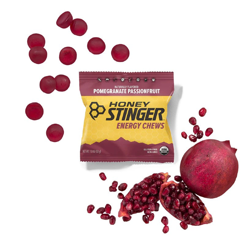 Honey Stinger Energy Chews - Natural Sports Nutrition for Runners, Cyclists & Athletes - Boost Endurance & Recovery During Workouts & Outdoor Activities