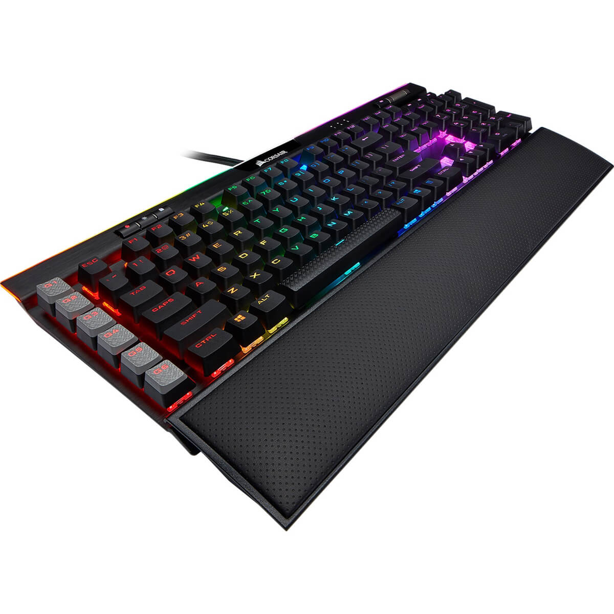 Corsair K95 RGB PLATINUM XT Mechanical Gaming Keyboard with CHERRY MX SPEED Switches - Perfect for PC Gaming, Streaming & Esports Tournaments