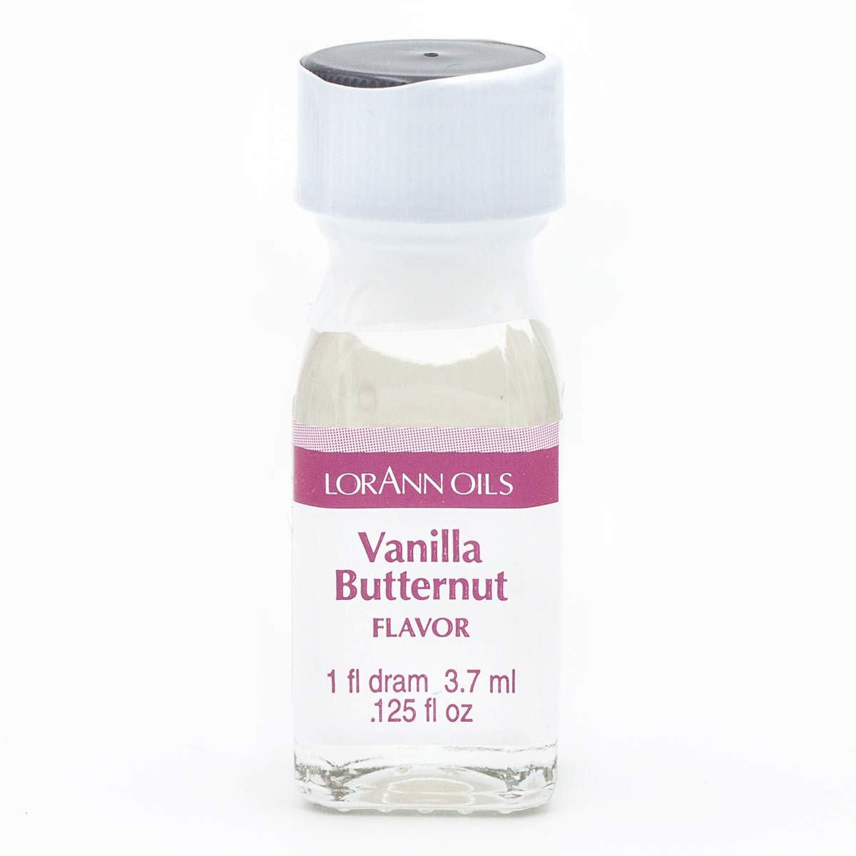 LorAnn Oils Super Strength Flavoring for Candy Making, Baking & Hard Candy - 4X Stronger Than Extracts - Vanilla Butternut Flavor Oil (Pack of 2, 0.125 fl oz) - Perfect for DIY Treats, Desserts & Homemade Candies