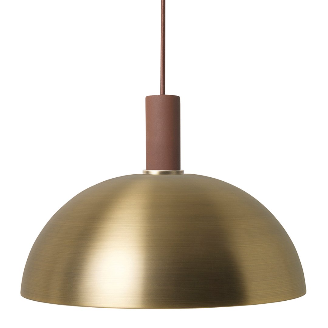 Ferm Living Dome Shade Collect Lighting - Modern Pendant Light for Living Room, Bedroom, and Dining Area | Scandinavian Style Home Decor