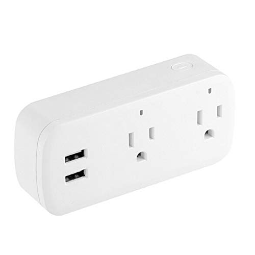 GATOOKO Smart Plug WiFi Outlet Works with Alexa, Google Home & Smartphone - Remote Control, Timer & Voice Control for Home Automation (1 Pack) - Perfect for Smart Homes, Offices & Energy Saving