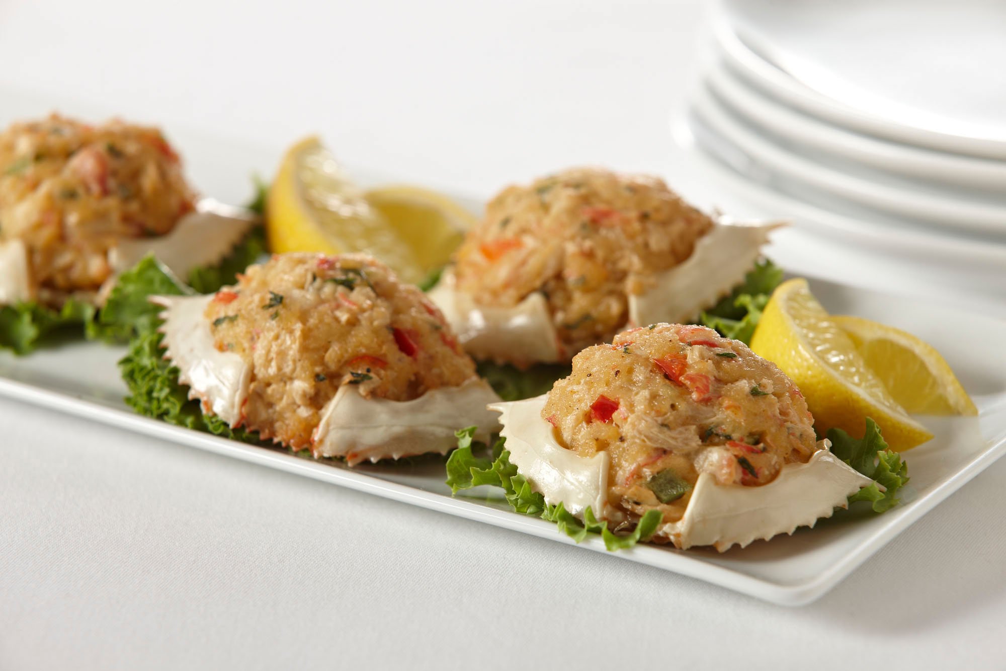 Handy Crab Stuffed Shells - 1.25 oz (Pack of 105) - Premium Crab Meat Appetizers for Parties, Catering & Seafood Lovers