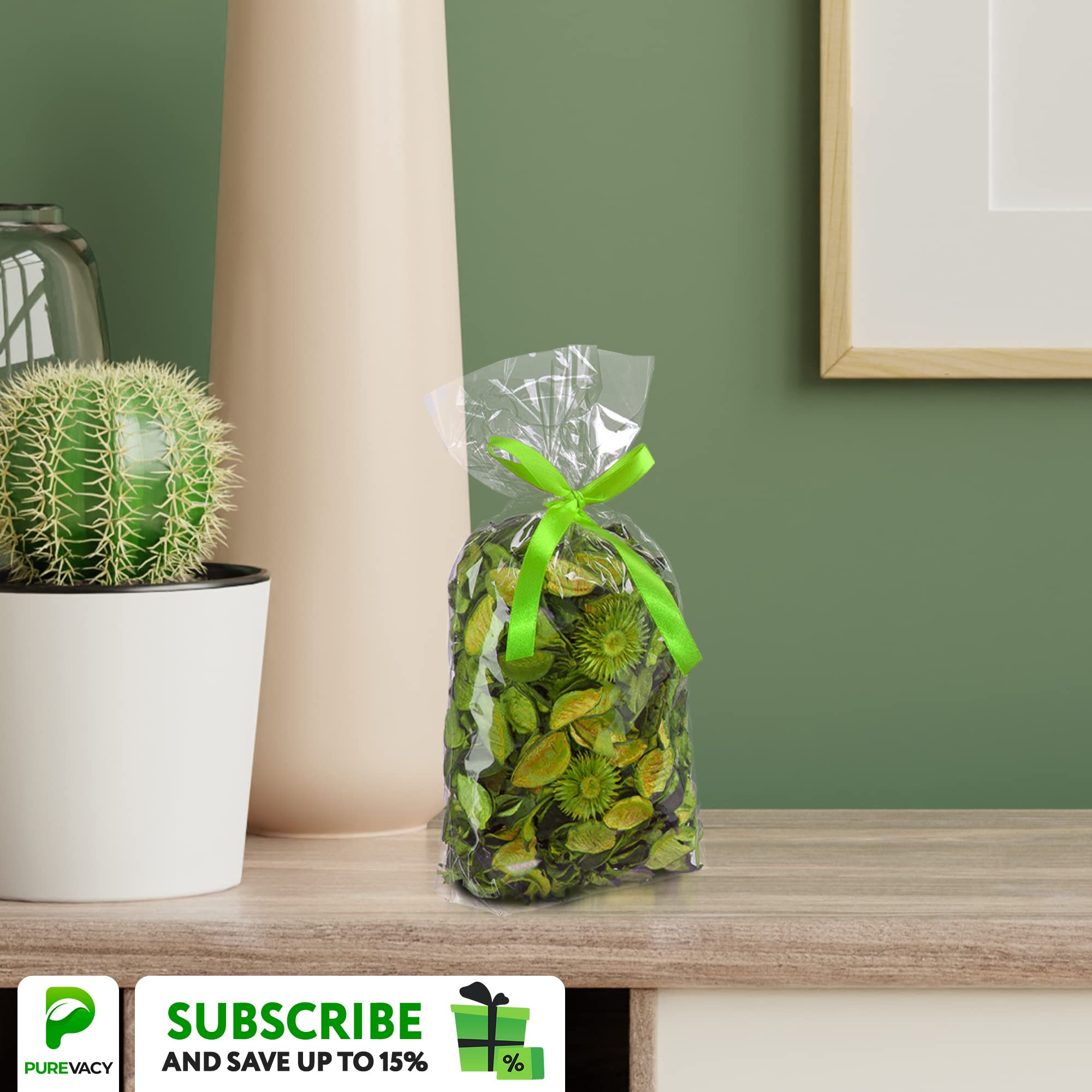 Clear Gusseted Poly Bags 5