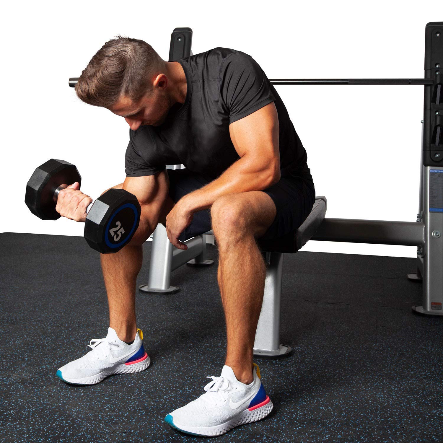 Fitness First Olympic Weight Bench - Adjustable Strength Training Equipment for Home Gym & Professional Workouts | Perfect for Powerlifting, Bodybuilding & CrossFit