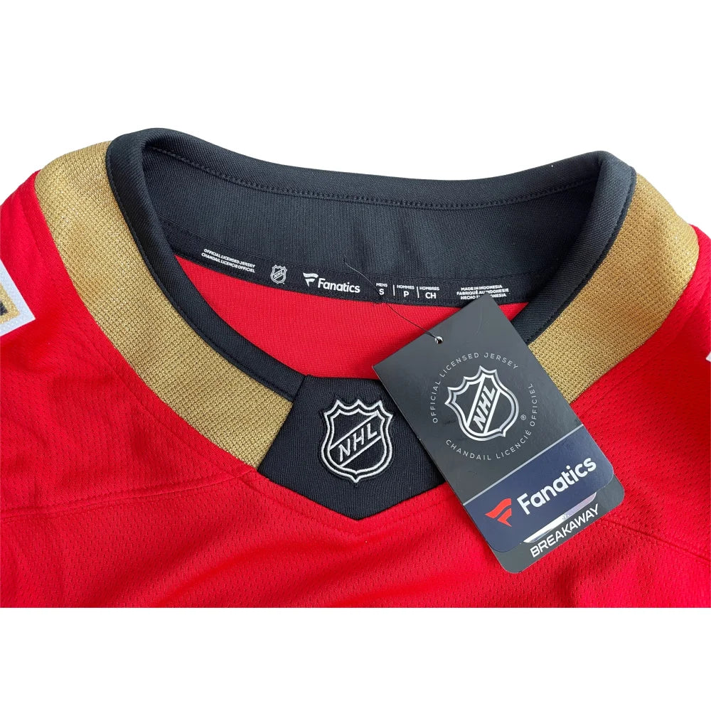 Authentic Vegas Golden Knights Fanatics Red Reverse Retro Men's Hockey Jersey - Size Small - Perfect for Game Day, Sports Events & Fan Gear Collection
