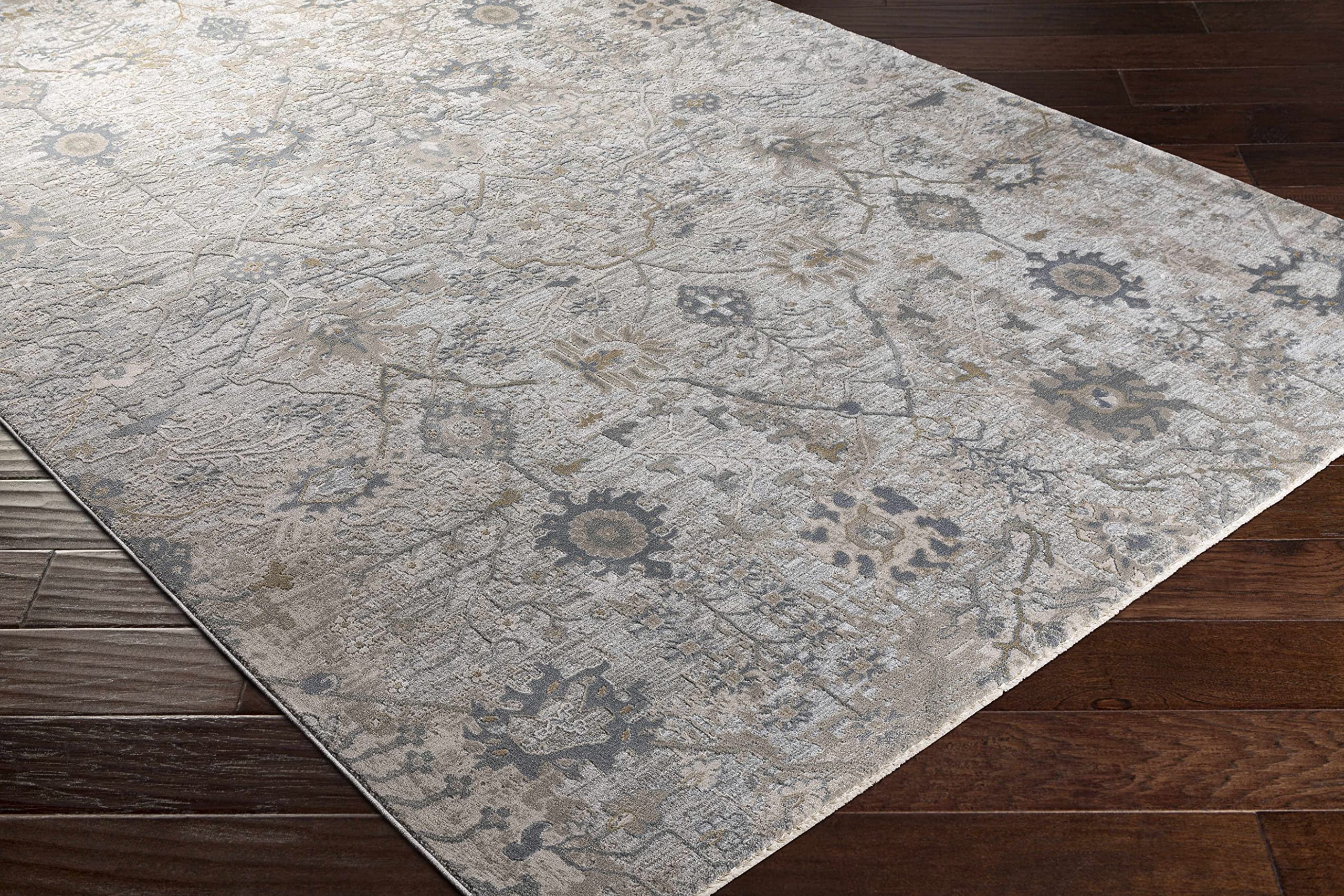 Hauteloom Gilmanton Moroccan Farmhouse Round Area Rug 6'7