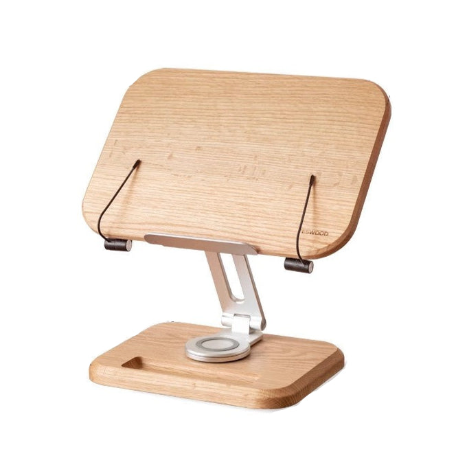13.4×7.9×15.0 inch / 34×20×38 cm / Natural wood color / Oak computer heightening rack