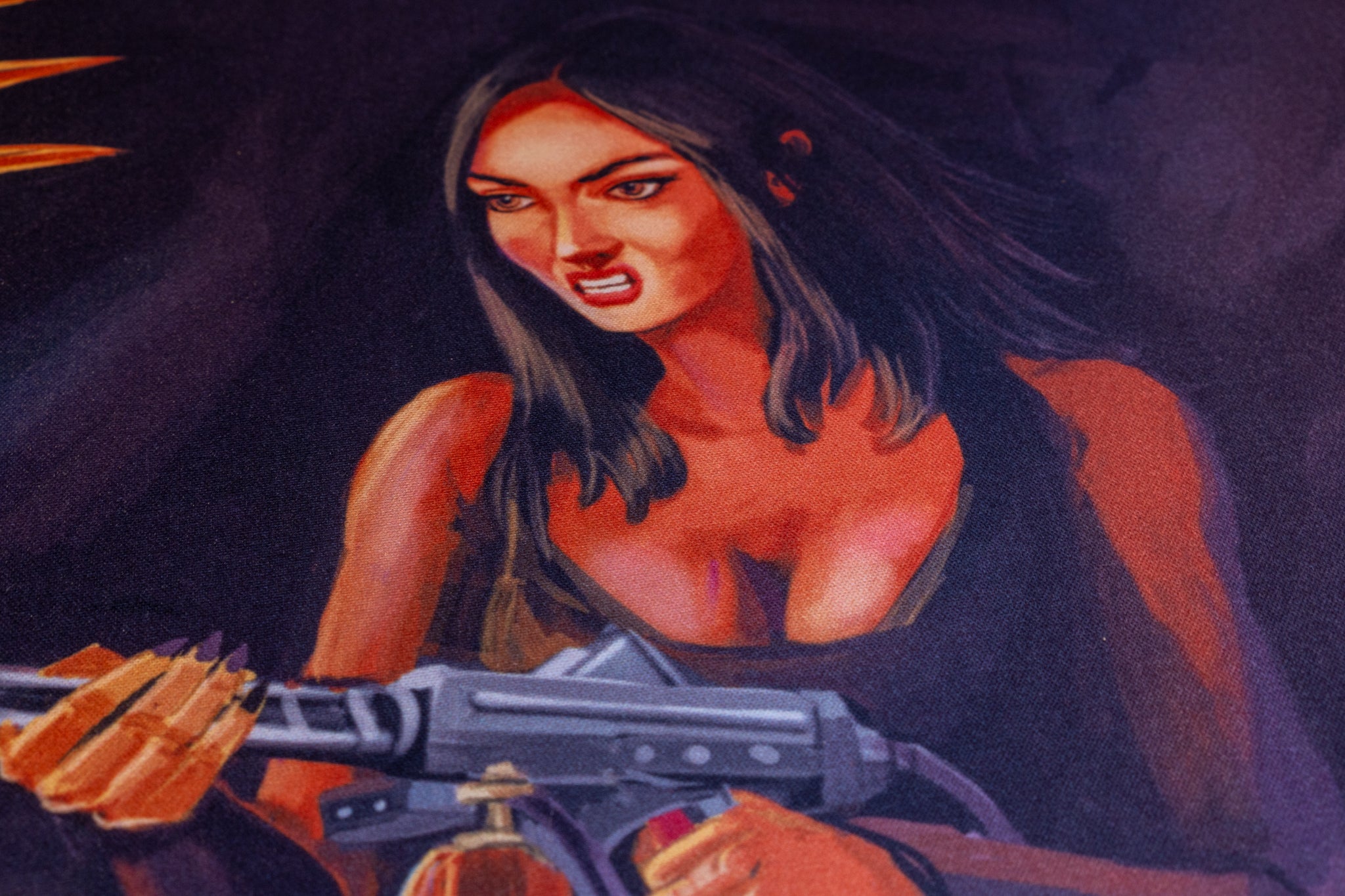 Dyanna Flamethrower Queen Limited Edition Rust XL Gaming Mouse Pad - Content Creator Collaboration for PC & Console Gamers | Perfect for Esports, Streaming & Office Work