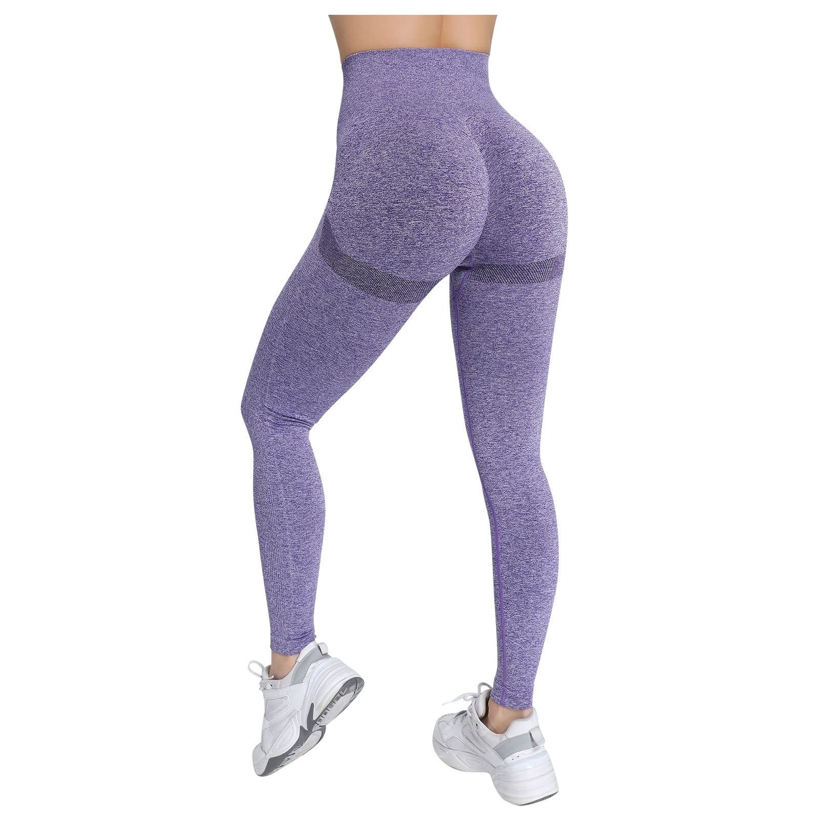 High Waisted Yoga Pants for Women - Seamless Tummy Control Workout Leggings | Gym, Running & Activewear | Perfect for Yoga, Pilates & Fitness Training