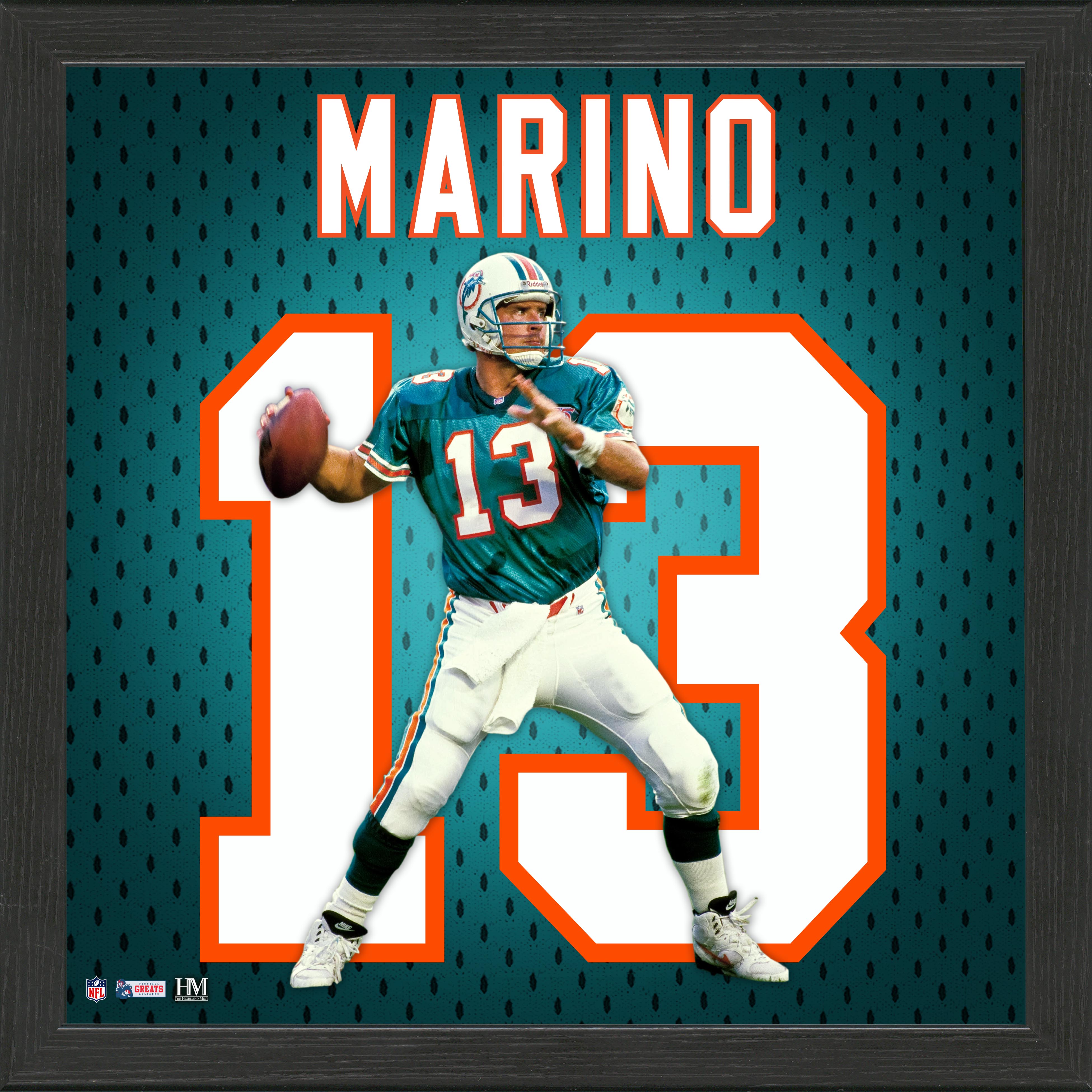 Dan Marino Miami Dolphins NFL Jersey - Premium Quality Football Jersey for Fans & Collectors - Perfect for Game Day, Tailgating & Sports Memorabilia Displays