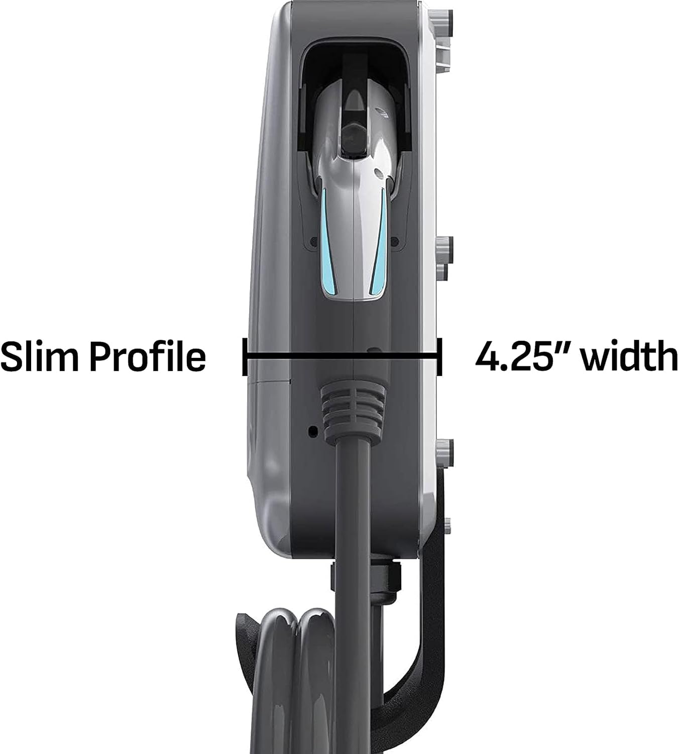 Schumacher Electric SEV1600HW - 50 Amp 240V Level 2 EV Charger | Hardwired Electric Vehicle Charger for Home & Commercial Use | 9X Faster Indoor/Outdoor Charging with Bluetooth & WiFi Connectivity | Perfect for Tesla, Nissan Leaf, Chevy Bolt & Other EVs | Wall Mounted Charging Station for Garage, Parking Lot & Workplace