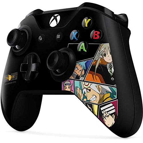 Officially Licensed Crunchyroll Soul Eater Gaming Skin for Xbox One X Controller - Custom Decal Sticker for Enhanced Grip & Protection - Perfect for Gaming Enthusiasts & Anime Fans