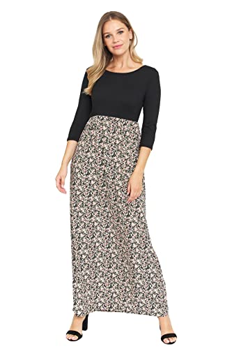 Black/Ditsy Floral