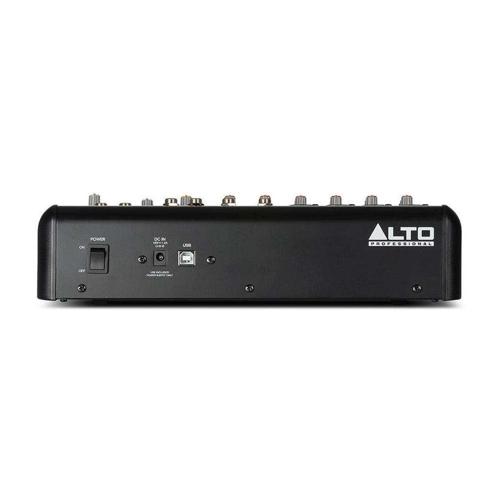 Alto Professional TrueMix 800FX 8-Channel Analog Audio Mixer with Multi-FX Effects - Perfect for Live Performances, Studio Recording & DJ Mixing