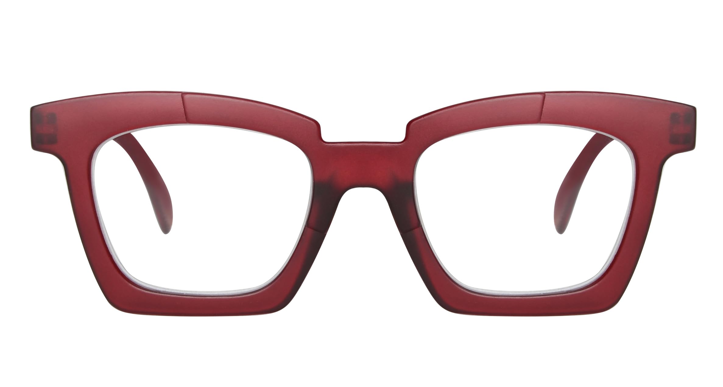 Eyekepper Stylish Women's Reading Glasses - Fashionable Red Readers for Women - Perfect for Reading, Working, and Computer Use