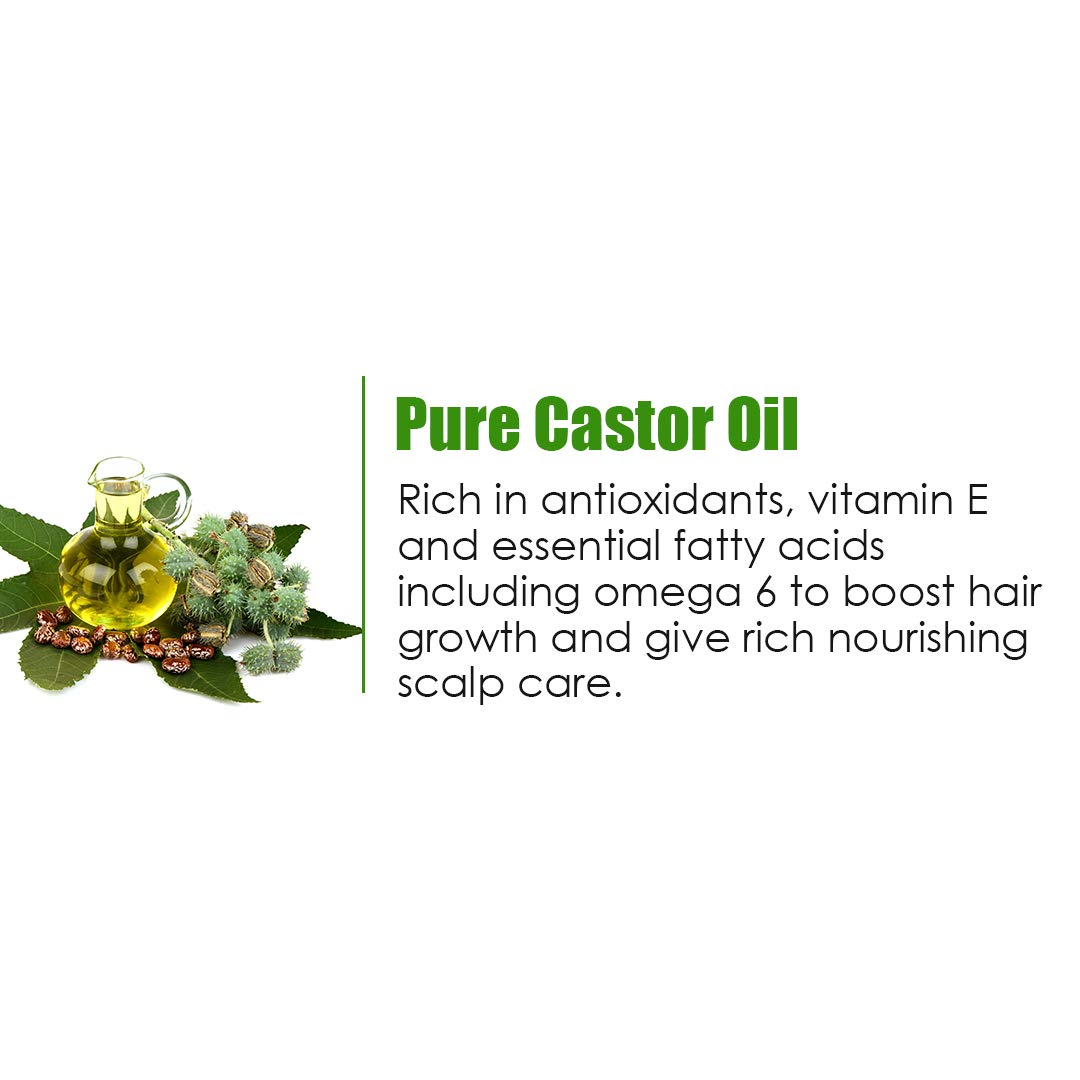 Wow Skin Science 100% Pure Cold Pressed Castor Oil for Hair Growth, Eyelashes & Skin Care | Hexane-Free, No Mineral Oil or Silicones | 200ml Bottle | Perfect for Nightly Hair Treatments & Natural Beauty Routines