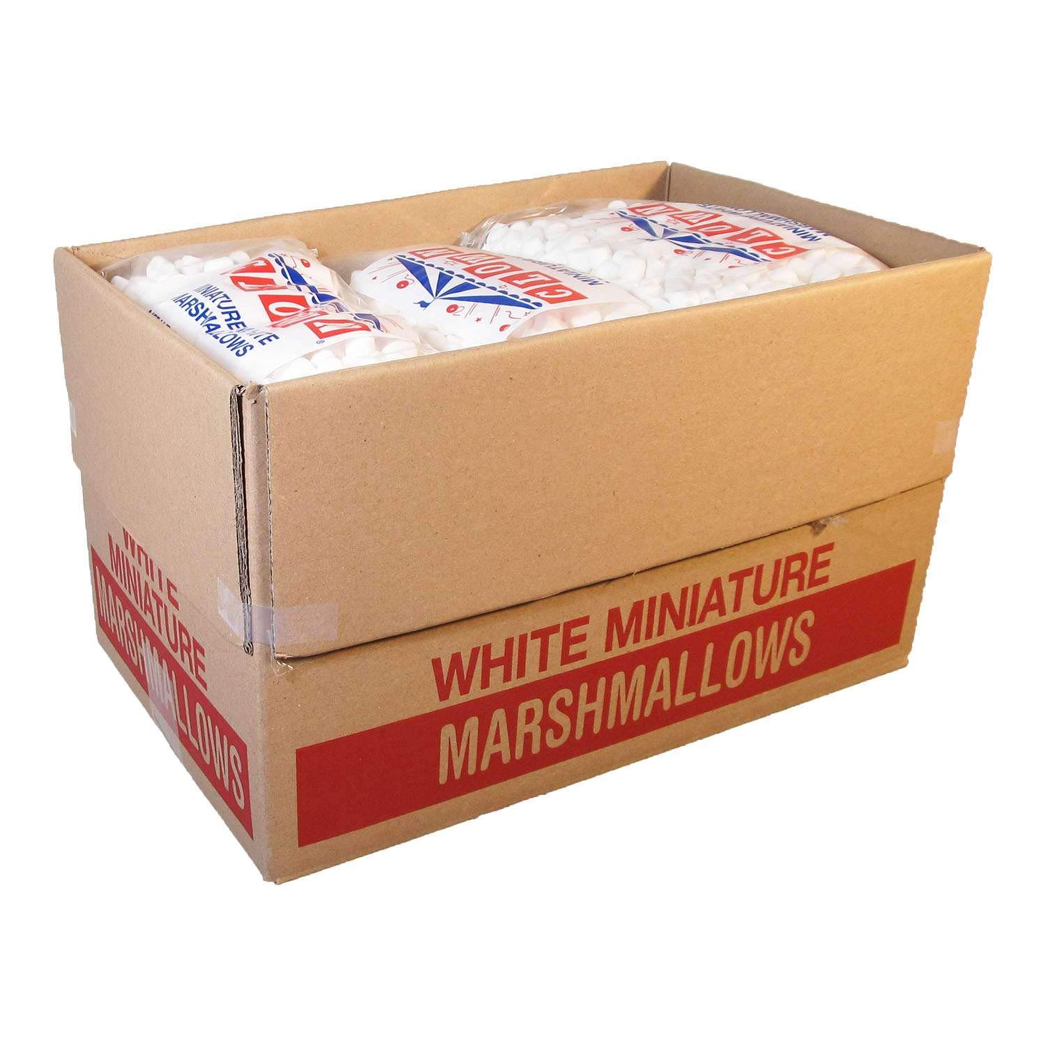 Clown Mini Marshmallows - 12 Pack (16oz Bags) - Perfect for Hot Chocolate, Baking & Campfire S'mores