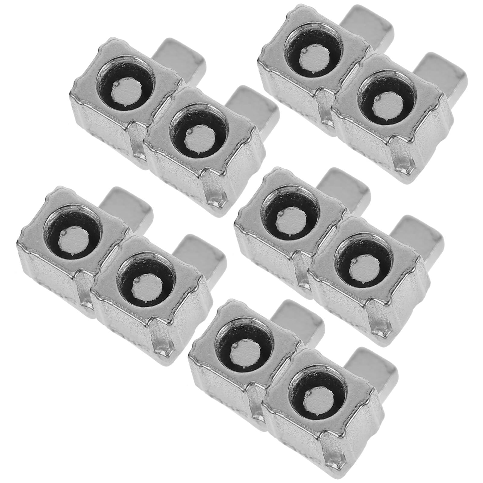 Beaupretty 5-Pairs Metal Replacement Lock Buckle for Nintendo Switch Controller Repair - Durable Gamepad Latches & Lock Clips for Joy-Con Repair - Perfect for Gaming, Travel, and Home Entertainment