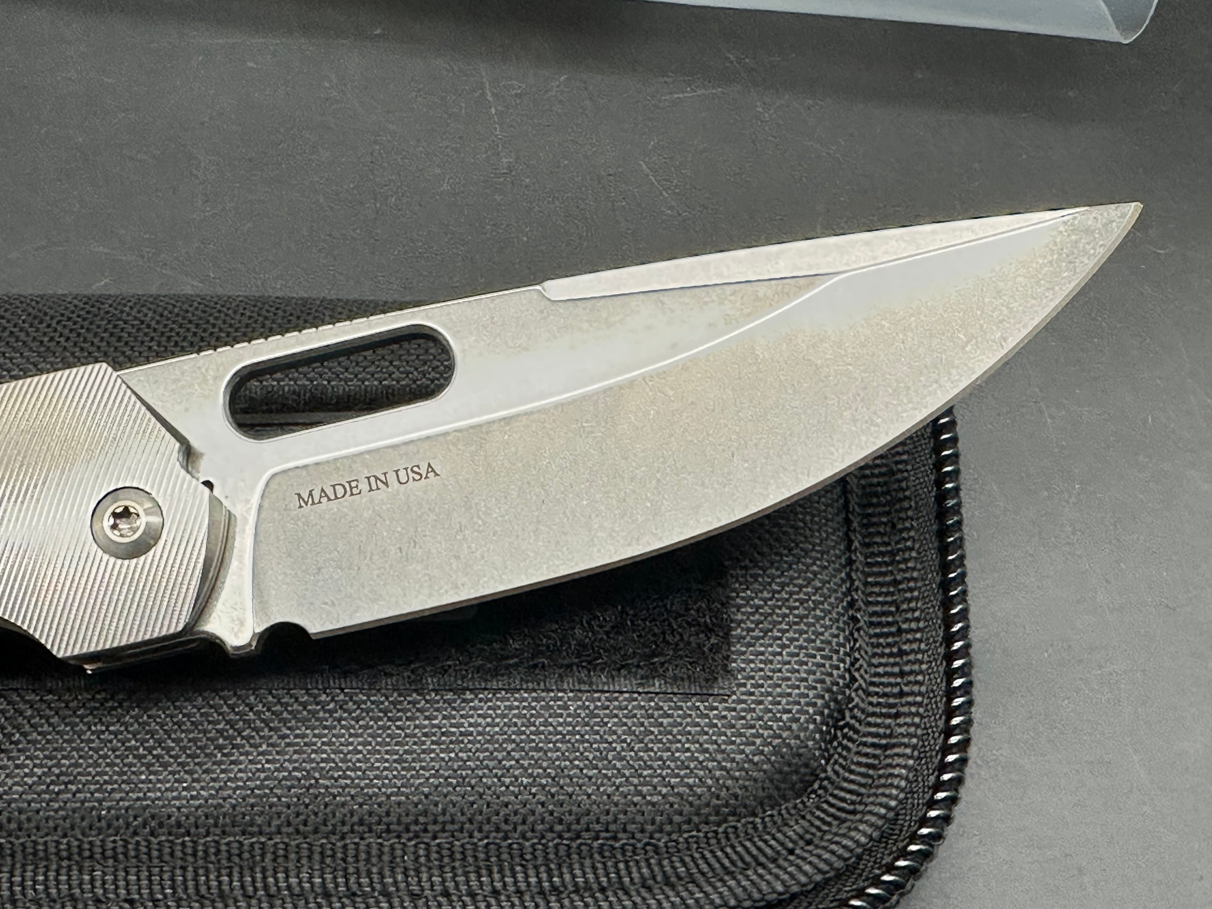 Dervish Navajo Bolstered Carbon Fiber TAD Edition - Lightweight & Durable Tactical Knife for Outdoor Adventures, Camping, and Survival Gear
