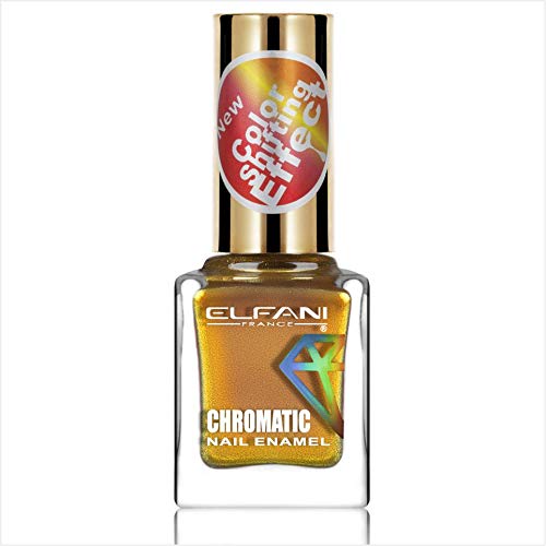 Elfani Persian Sapphire Multi-Chrome Nail Polish - Long Lasting, High Shine, Vegan & Cruelty Free - Perfect for Parties, Weddings & Special Occasions
