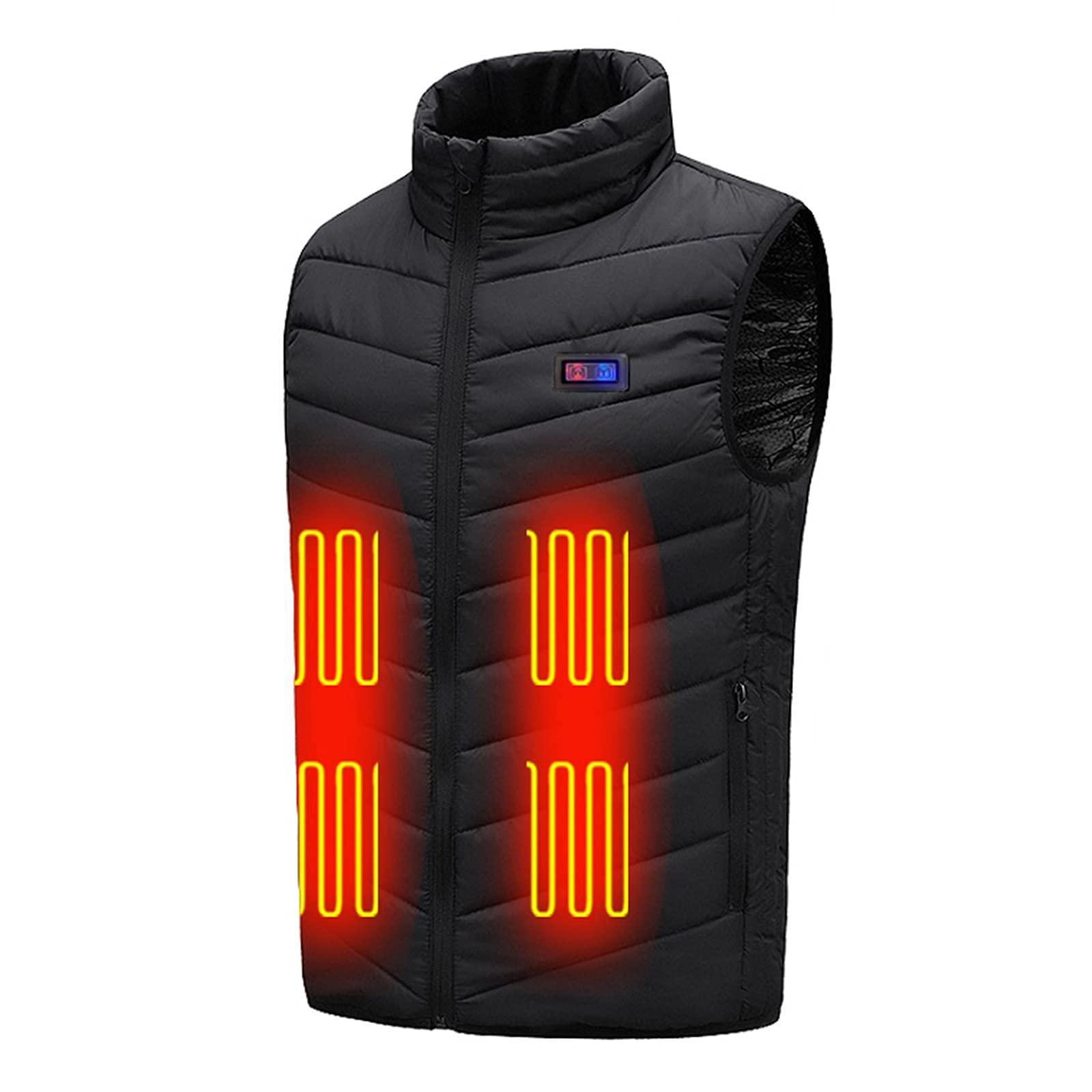 Lightweight USB Heated Vest for Women - Electric Heating Jacket with USB Charging for Outdoor Activities, Hiking & Winter Sports (Batteries Not Included)