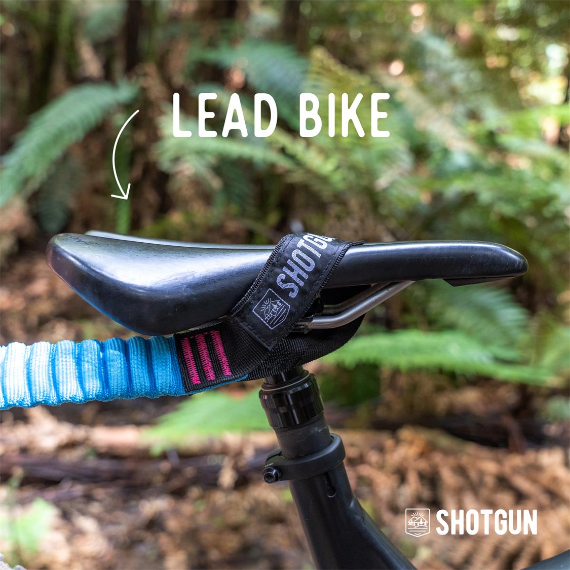 Kids Ride Shotgun MTB Tow Rope & Hip Pack Combo - Mountain Biking Accessories for Child Safety & Parent Convenience - Perfect for Family Trail Rides & Outdoor Adventures