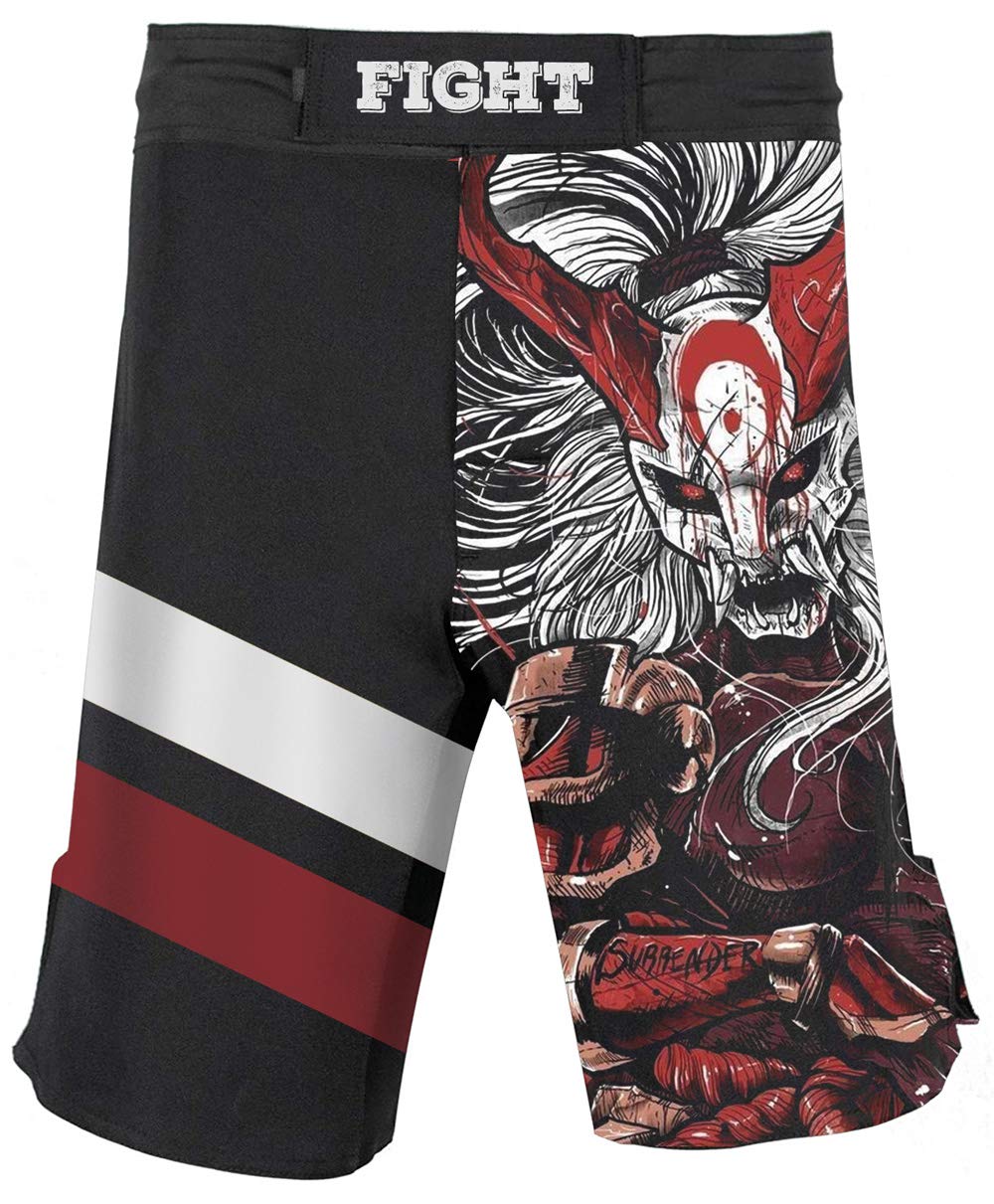 CHOO Men's Samurai BJJ Athletic Shirts & Spats 4-Pack - Breathable MMA Undershirt & Fightwear Set for Brazilian Jiu-Jitsu, MMA Training & Workout (Medium) - Perfect for Martial Arts, Gym Sessions & Combat Sports