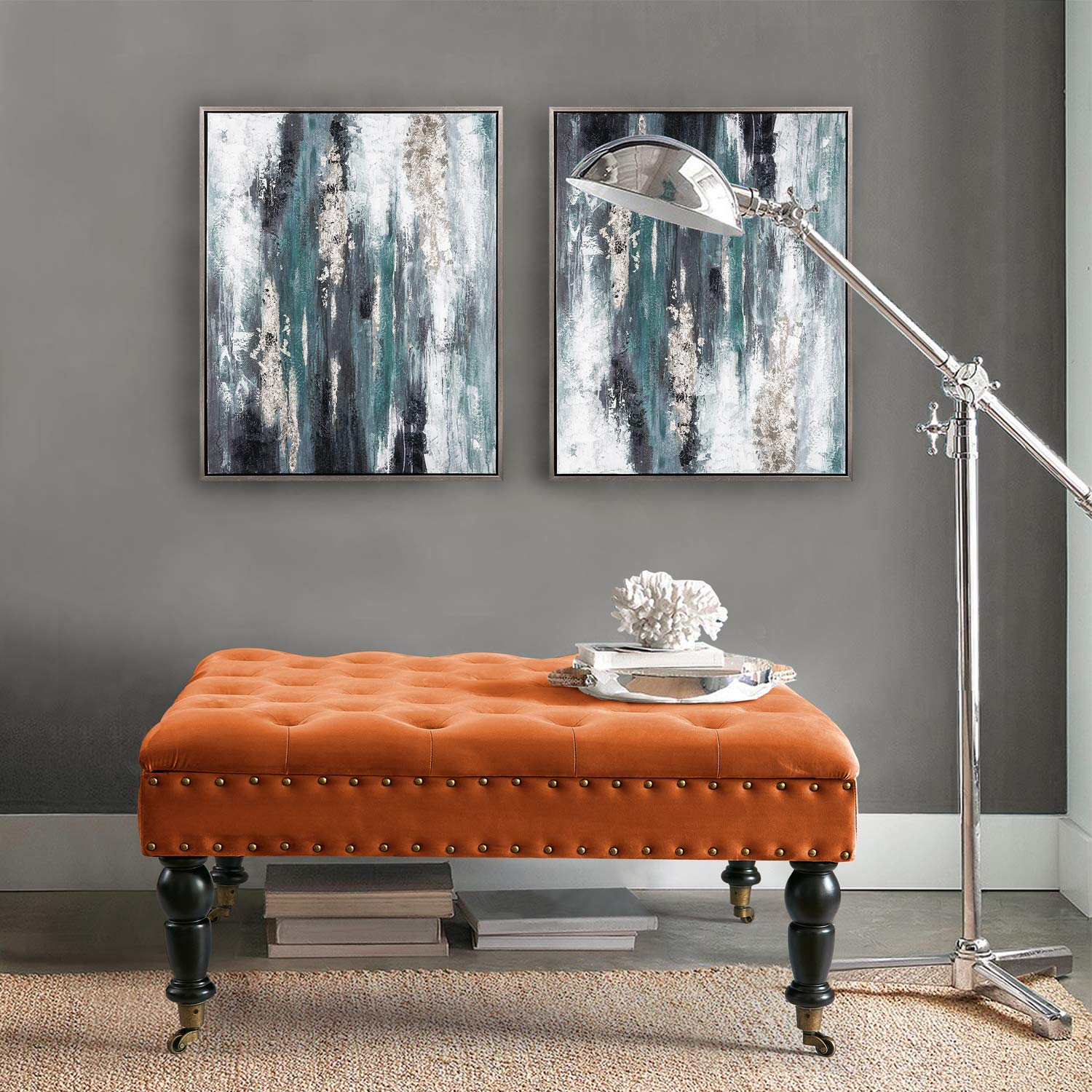 Supersoft Tufted Coffee Table Ottoman - 33