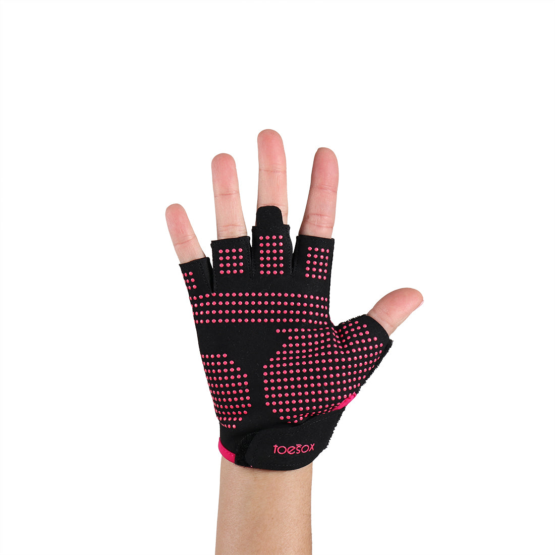 ToeSox Grip Training Gloves for Yoga, Pilates & Barre - Non-Slip Grip, Breathable & Lightweight - Perfect for Fitness, Dance & Workouts
