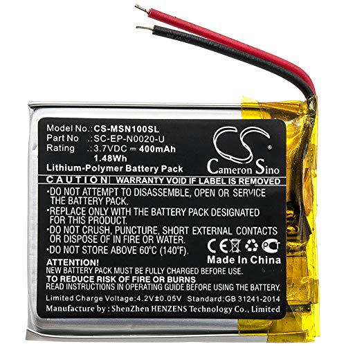 3.7V SC-EP-N0020-U Replacement Battery for Monster Ncredible Ntune Ncredible 1 - Compatible with Portable Speakers, Wireless Headphones & Bluetooth Devices (Perfect for Travel, Outdoor Adventures & Home Use)