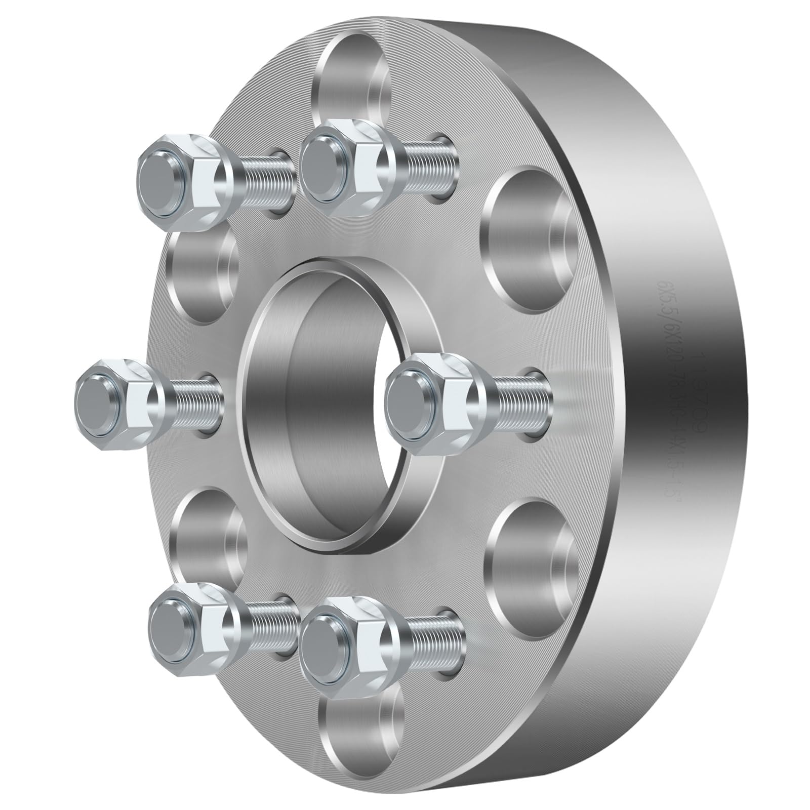 ECCPP 6x120 Wheel Spacers 1.25 Inch (66.9mm) 14x1.5 Studs - Compatible with 2015-2022 Chevrolet Colorado, 2018-2022 Chevrolet Traverse, 2017-2022 GMC Acadia, 2015-2022 GMC Canyon - 4PCS - Enhance Vehicle Stance & Off-Road Performance