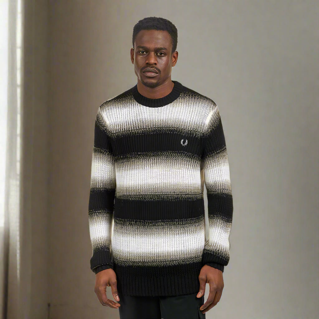Fred Perry Cable Knit Sweater for Men & Women | Classic Winter Pullover for Casual & Office Wear | Warm & Stylish Knitwear for Cold Weather