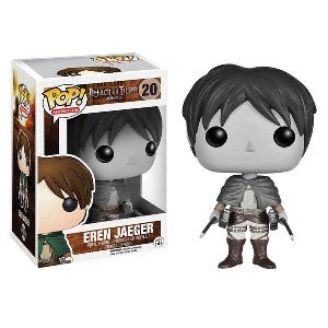 Funko Pop! Attack on Titan Eren Jaeger Vinyl Figure #20 - Anime Collectible for Fans, Perfect for Display & Gift Giving