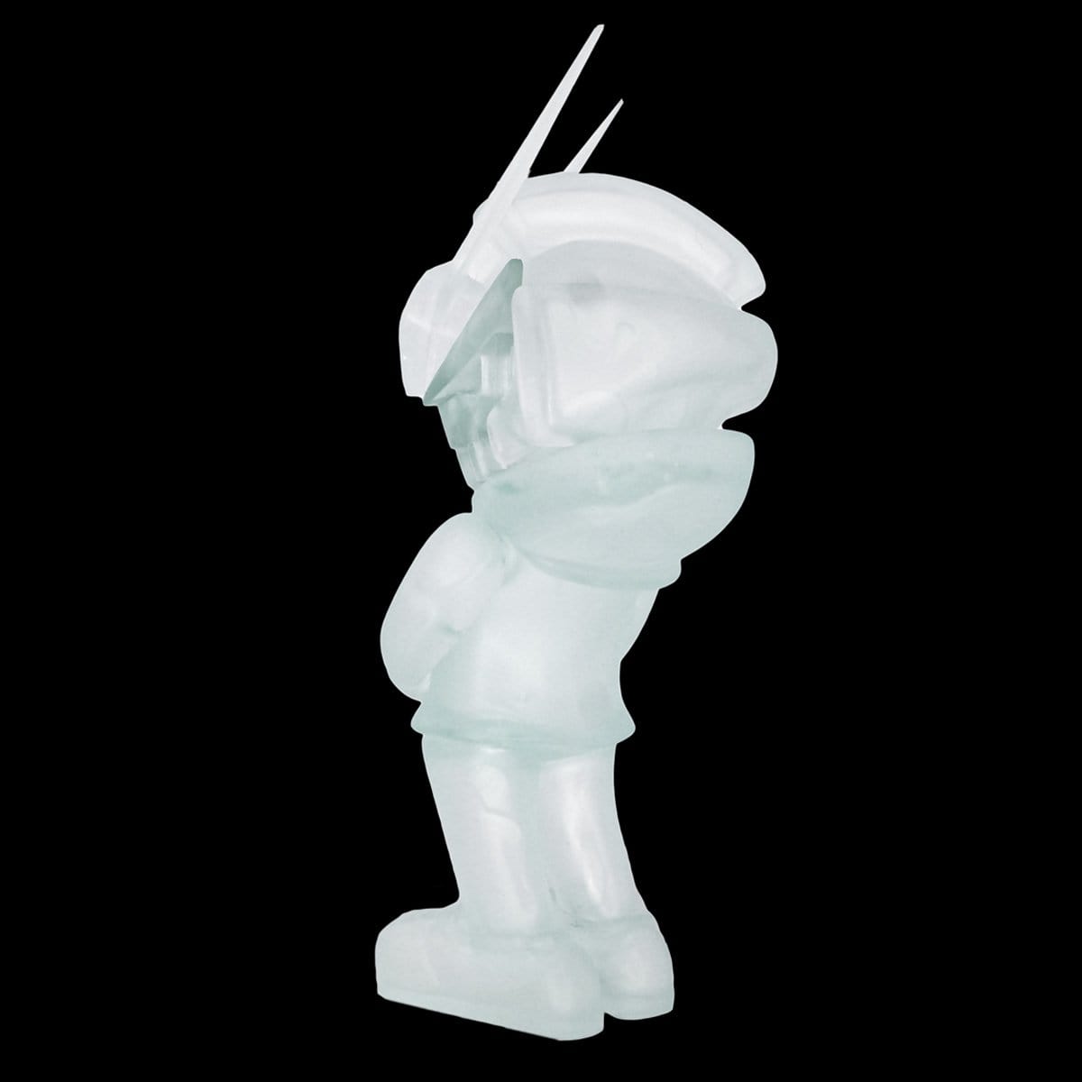 Quiccs x Martian Toys TEQ63 DIY 6-inch Translucent Action Figure - Customizable Collectible for Display & Photography