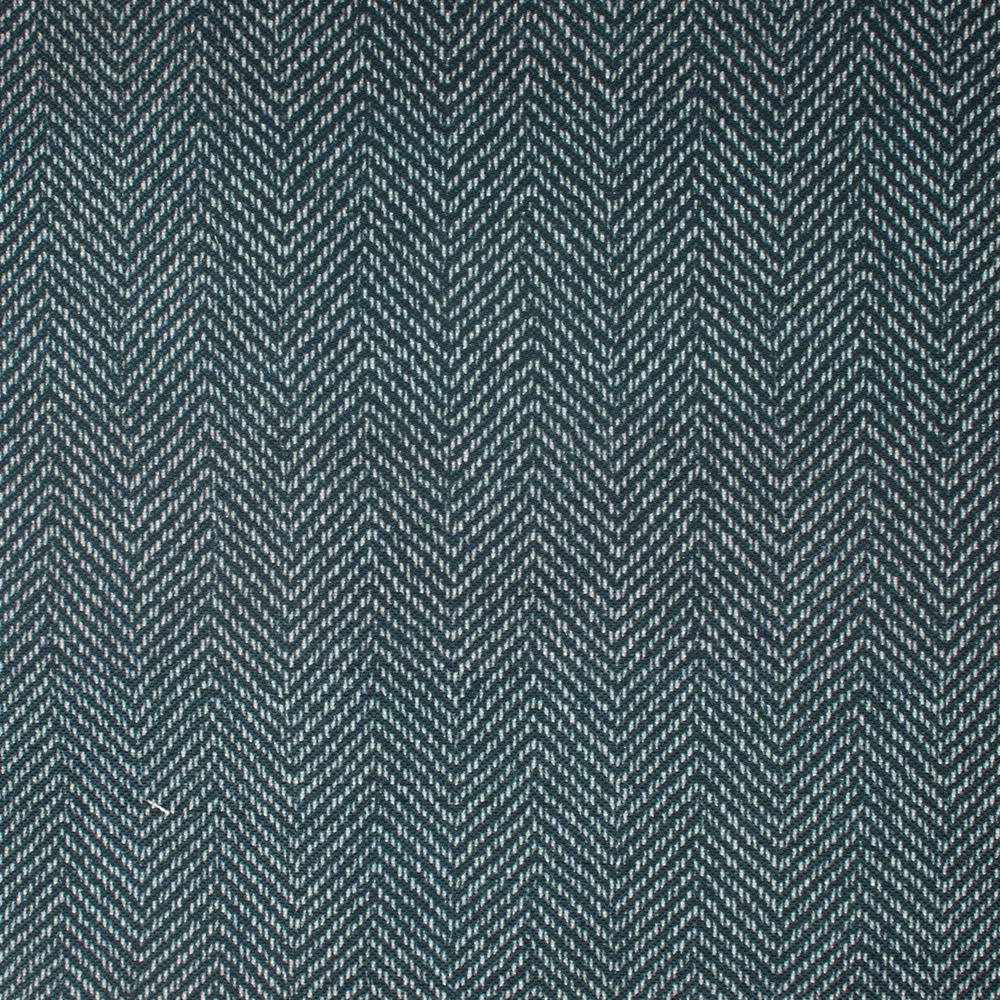 9 x 9 Inch Home Decor Fabric Swatch - Limoncello Herringbone Denim for DIY Upholstery, Pillow Covers & Craft Projects