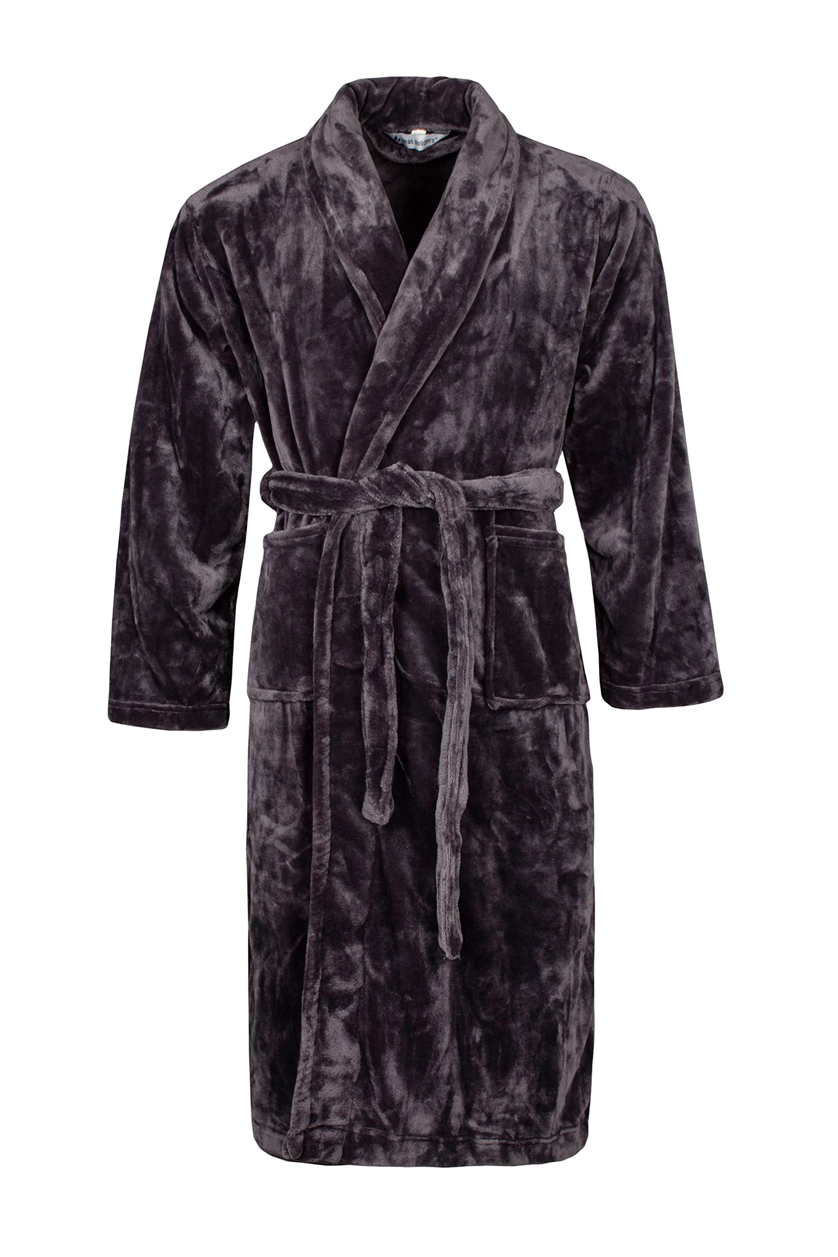 Heat Holders SockShop Men's Fleece Dressing Gown - Ultra Warm Winter Robe for Men - Perfect for Lounging at Home & Cold Weather Comfort