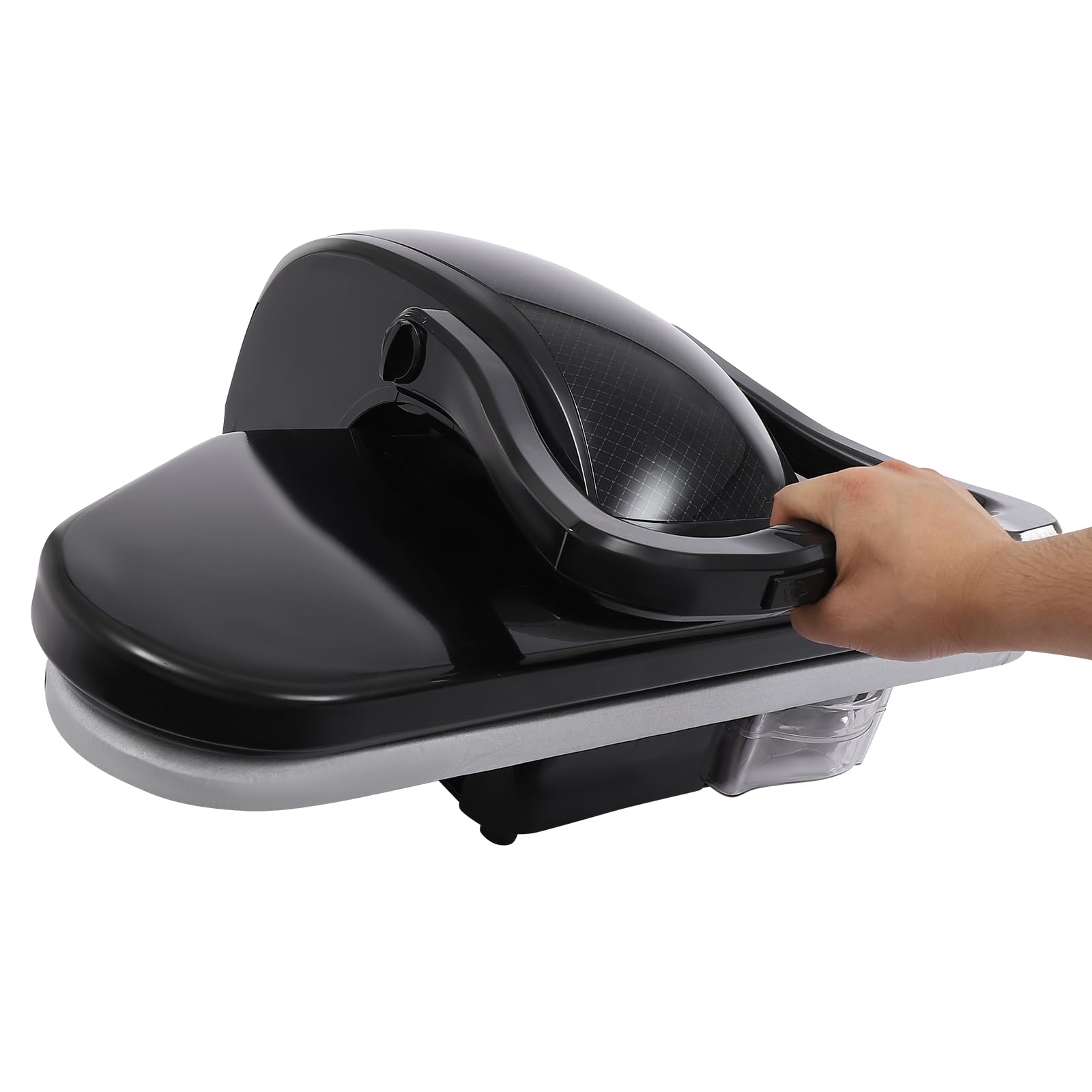 Digital Steam Press for Clothes - Fast Heating Iron with Touch Screen, Multiple Fabric Settings & Steam Burst Function - Heavy Duty Fabric Press Machine (Black) | Perfect for Home Laundry, Professional Tailoring & Wrinkle Removal
