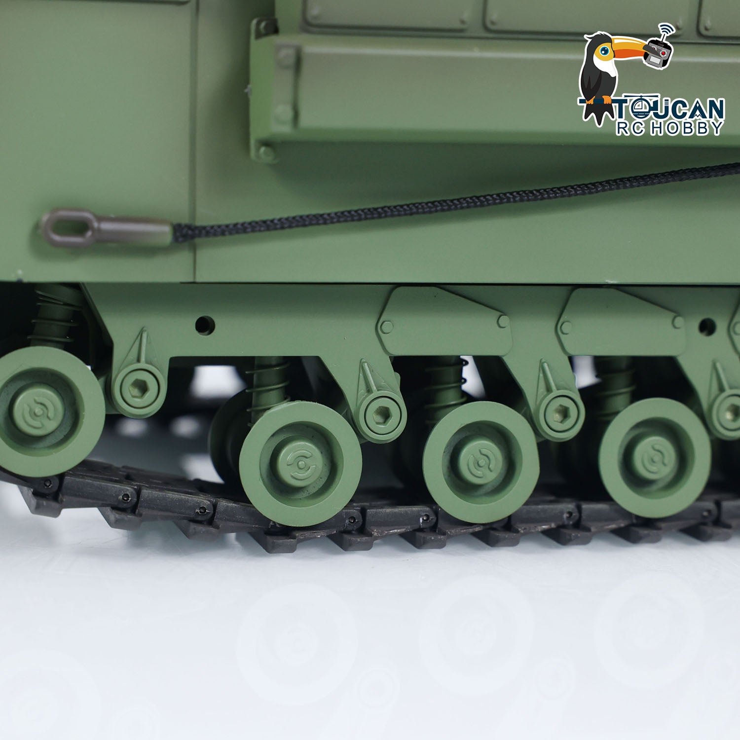 1/16 Tongde RC Battle Tank Churchill Mk.VII Electric Remote Control Military Vehicle - US Stock - Perfect for Wargaming, Collectors & Outdoor Play