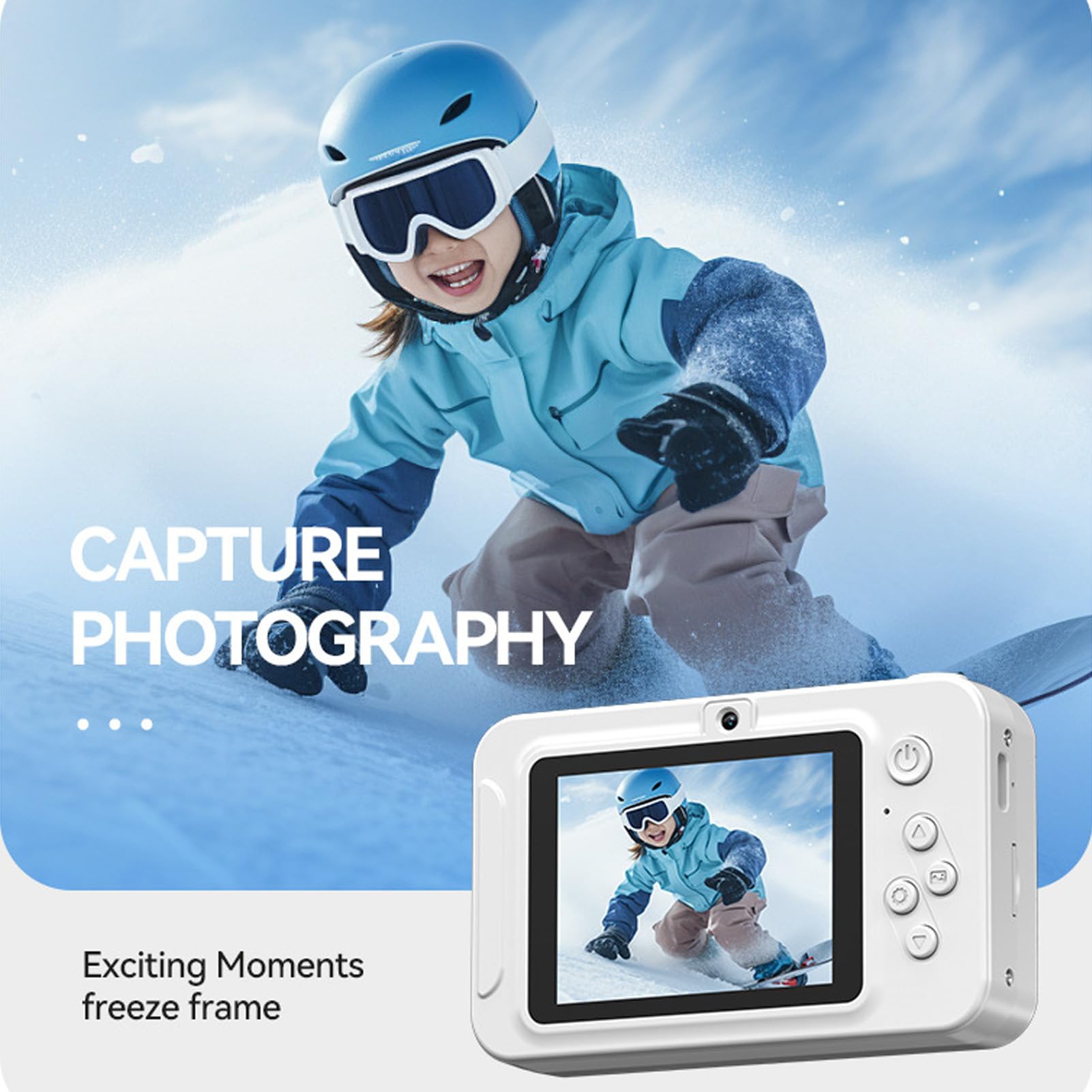 4K Autofocus Digital Camera with 40MP High Resolution & 8x Digital Zoom - Perfect for Travel, Vlogging, and Selfies (#1)