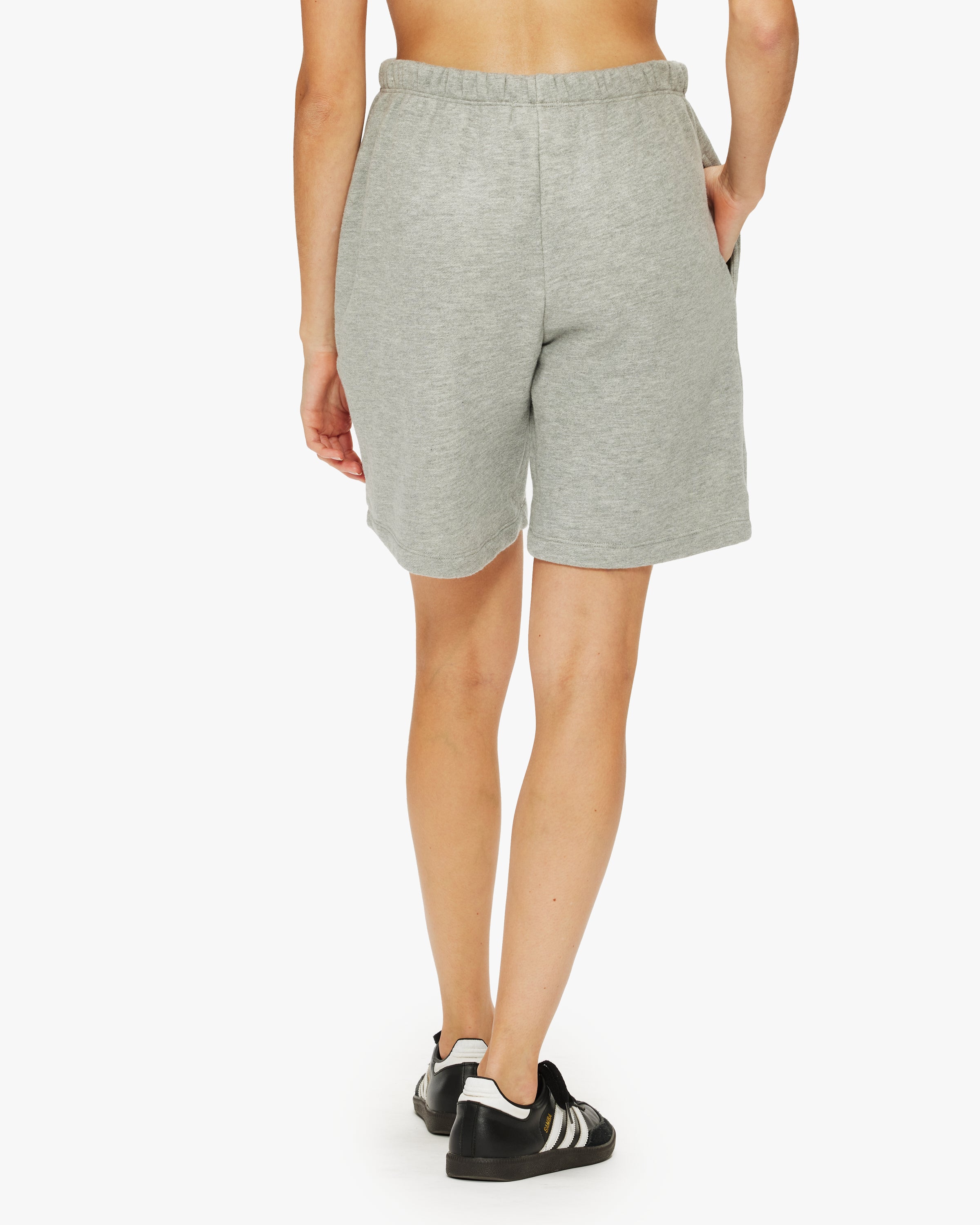 Eterne Terry Boyfriend Shorts for Women - Soft Cotton Casual Lounge Shorts - Perfect for Home, Sleepwear, and Relaxing