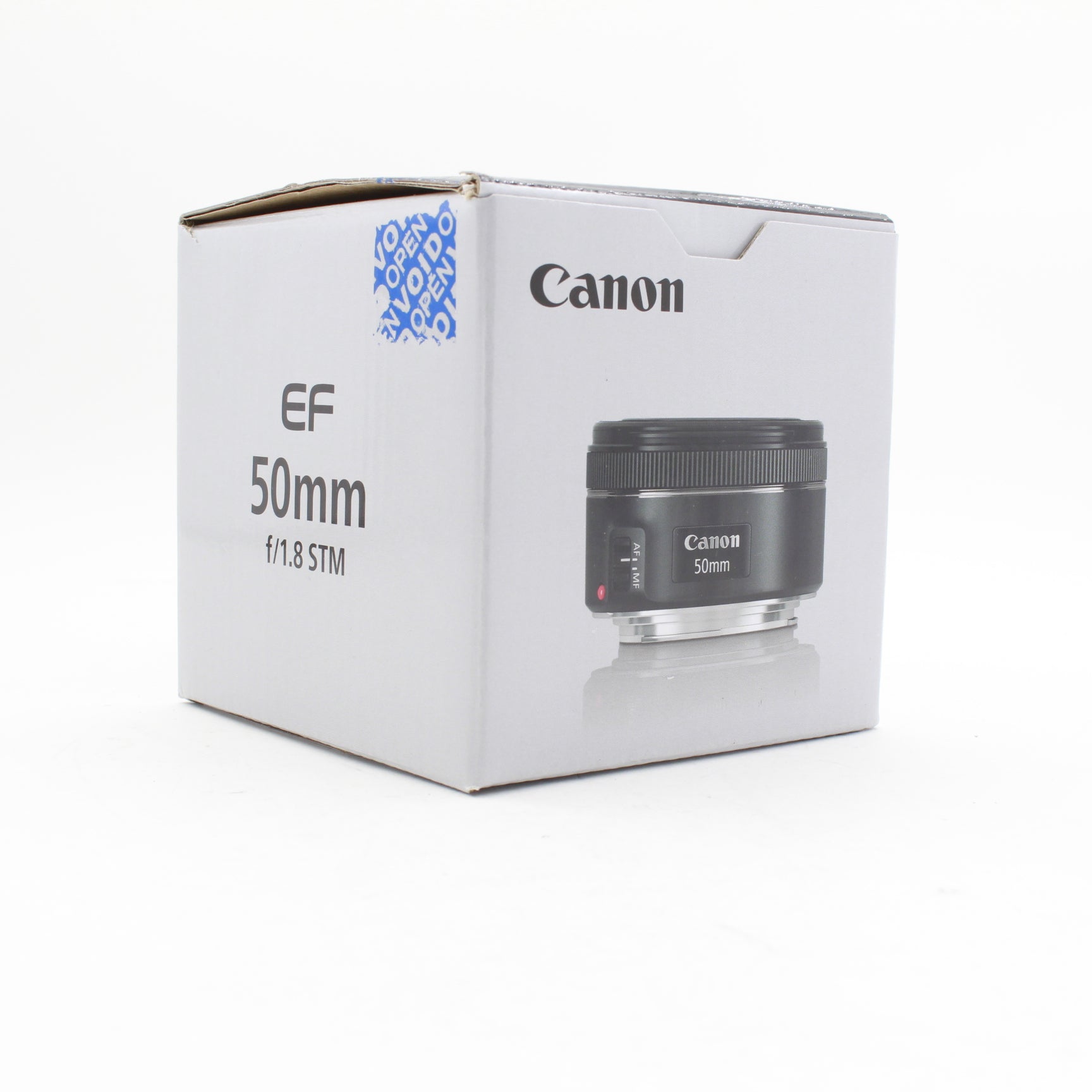 Open Box Excellent Condition Canon EF 50mm f/1.8 STM Lens - Perfect for Portrait Photography, Low Light Shooting & Travel
