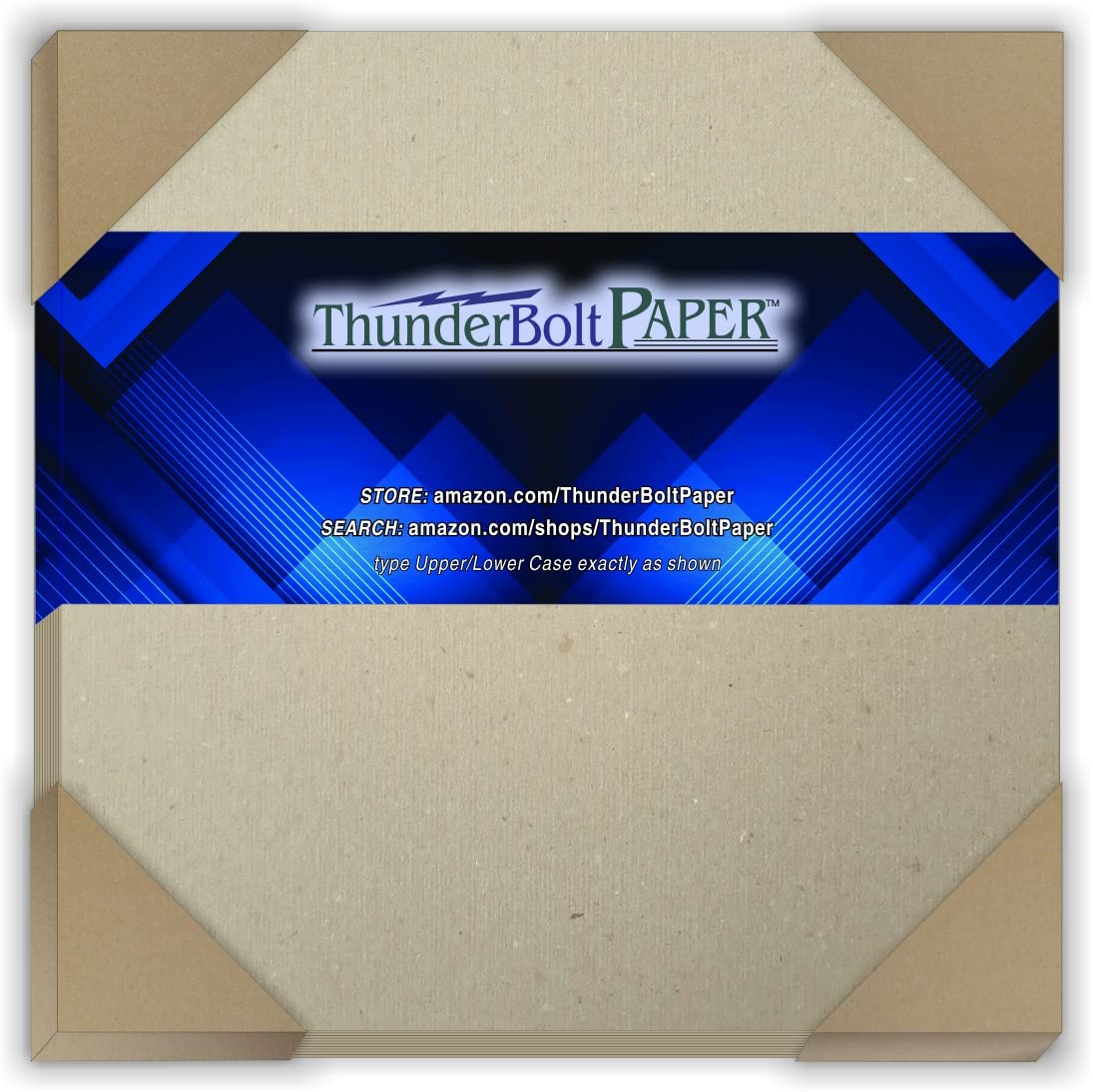 50 Sheets 46pt Chipboard - 6x6 Inches Heavy Weight Brown Kraft Paper Board for Scrapbooking, Card Making & Packaging | Perfect for DIY Crafts, Gift Boxes & Shipping Protection